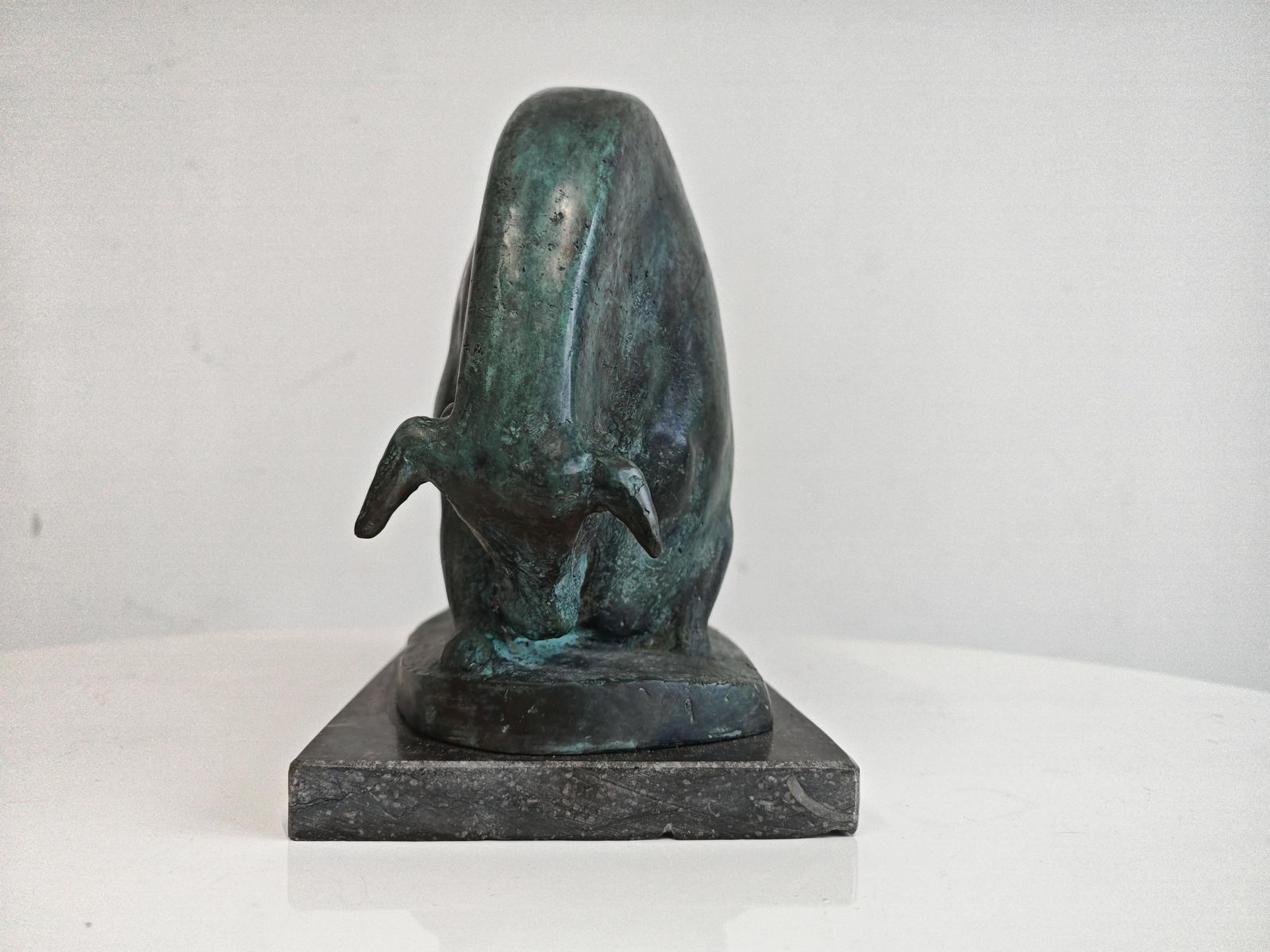 Brutalist Bronze Sulpture, "Bull" By Alfred Hrdlicka, Austria Late 20th Century photo for sale