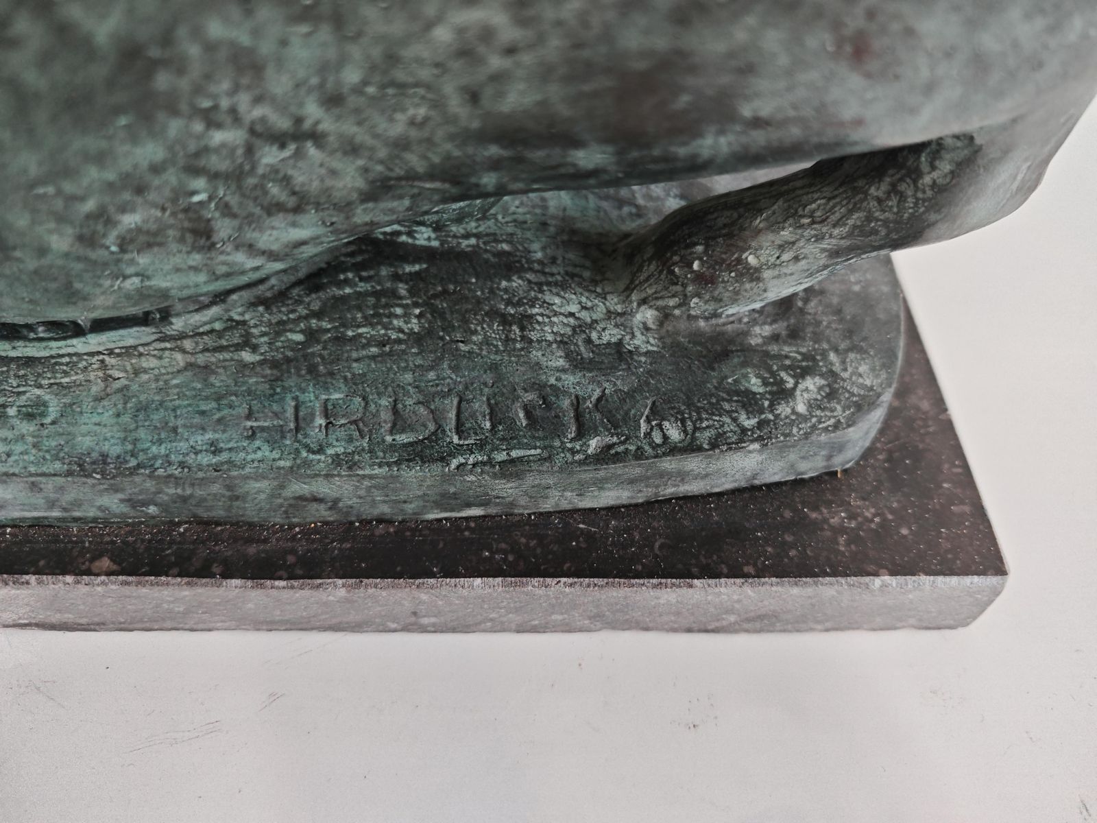photo buy Brutalist Bronze Sulpture, "Bull" By Alfred Hrdlicka, Austria Late 20th Century