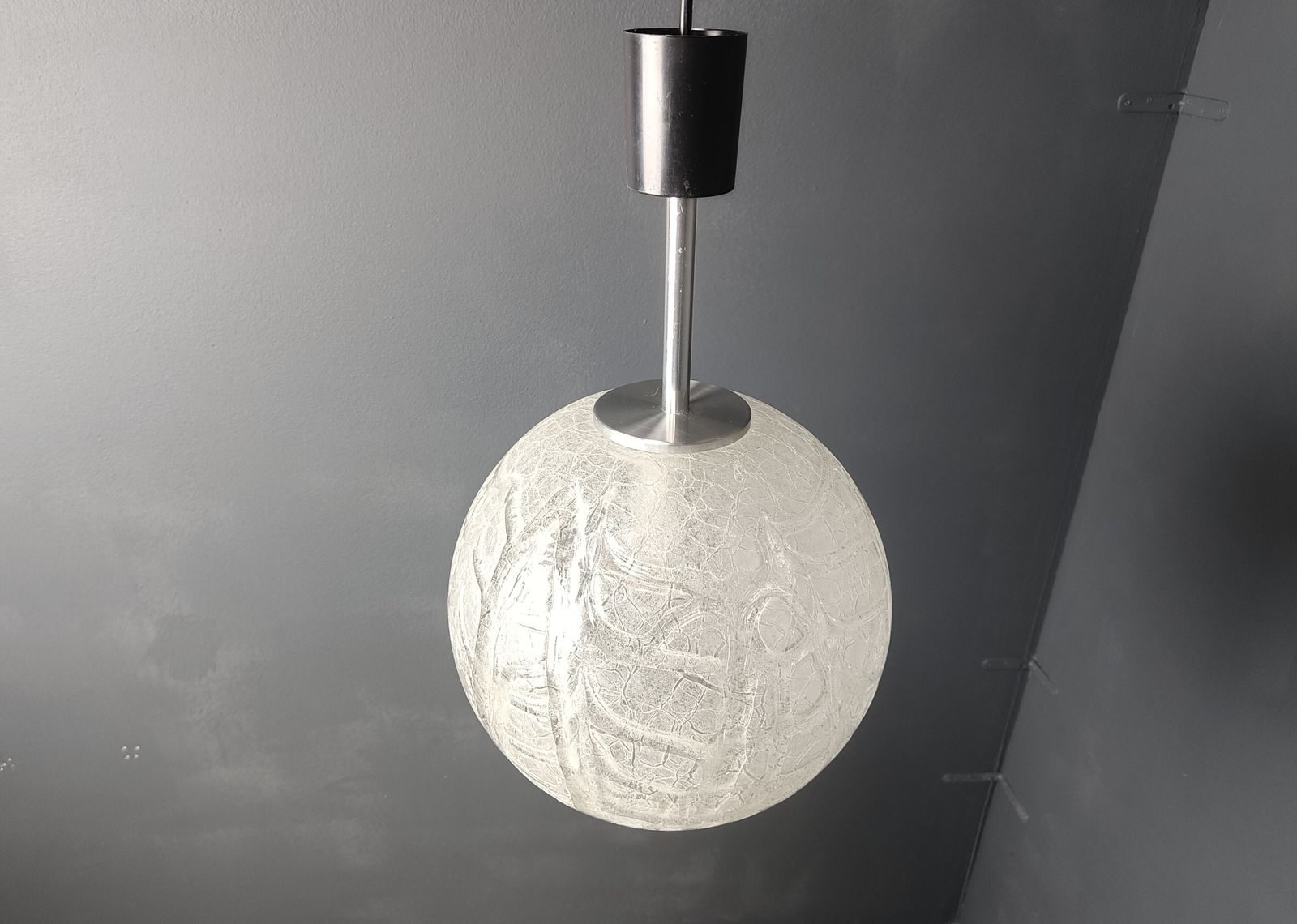 Vintage Pendant Light By Doria Leuchten, 1960s photo 250.0