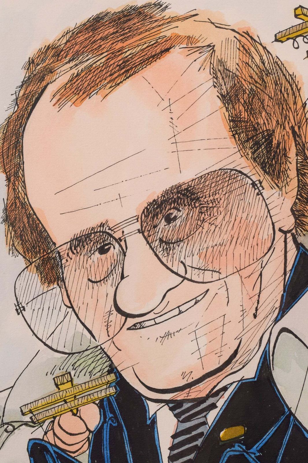 Karikatuur Van Een Poppenspeler – Jaume Paltre photo Kunst