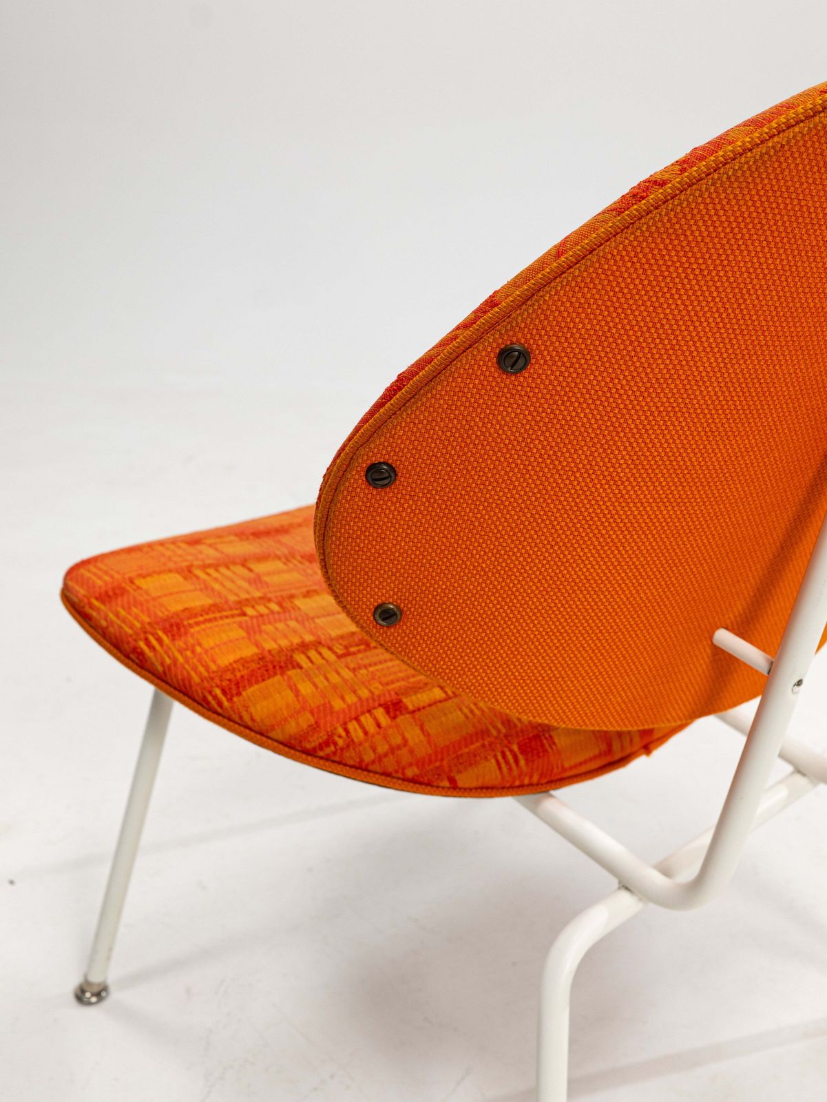 Homecrest By Maurizio Tempestini Clam Shell Lounge Chair,1950s photo 465.0