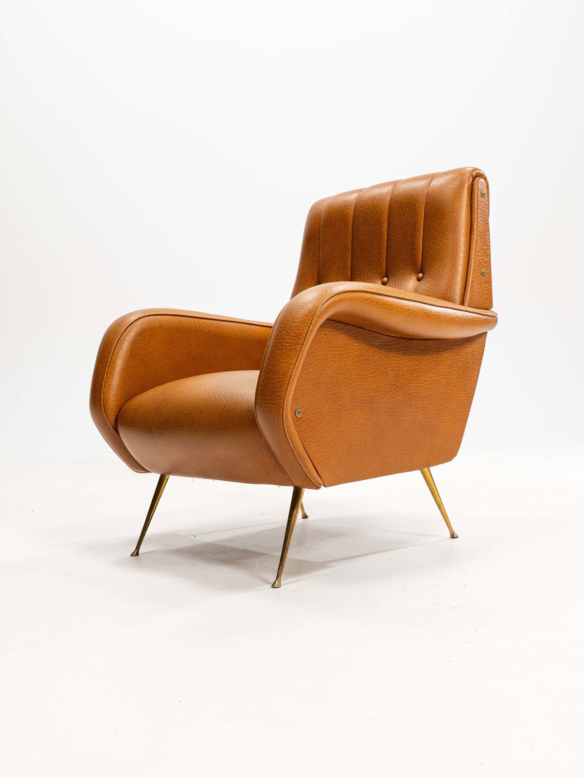 Italian Armchair In Style Of 'Lady' By Marco Zanuso For Arflex,1950s