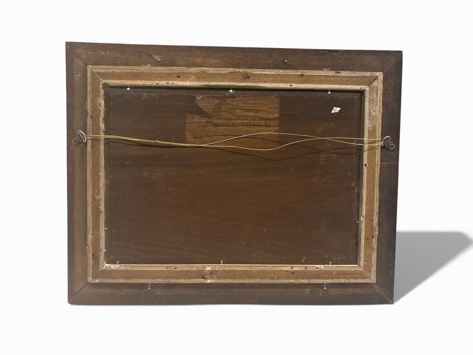 Oil Painting Of A Wooded Landscape Early 20th Century photo furniture