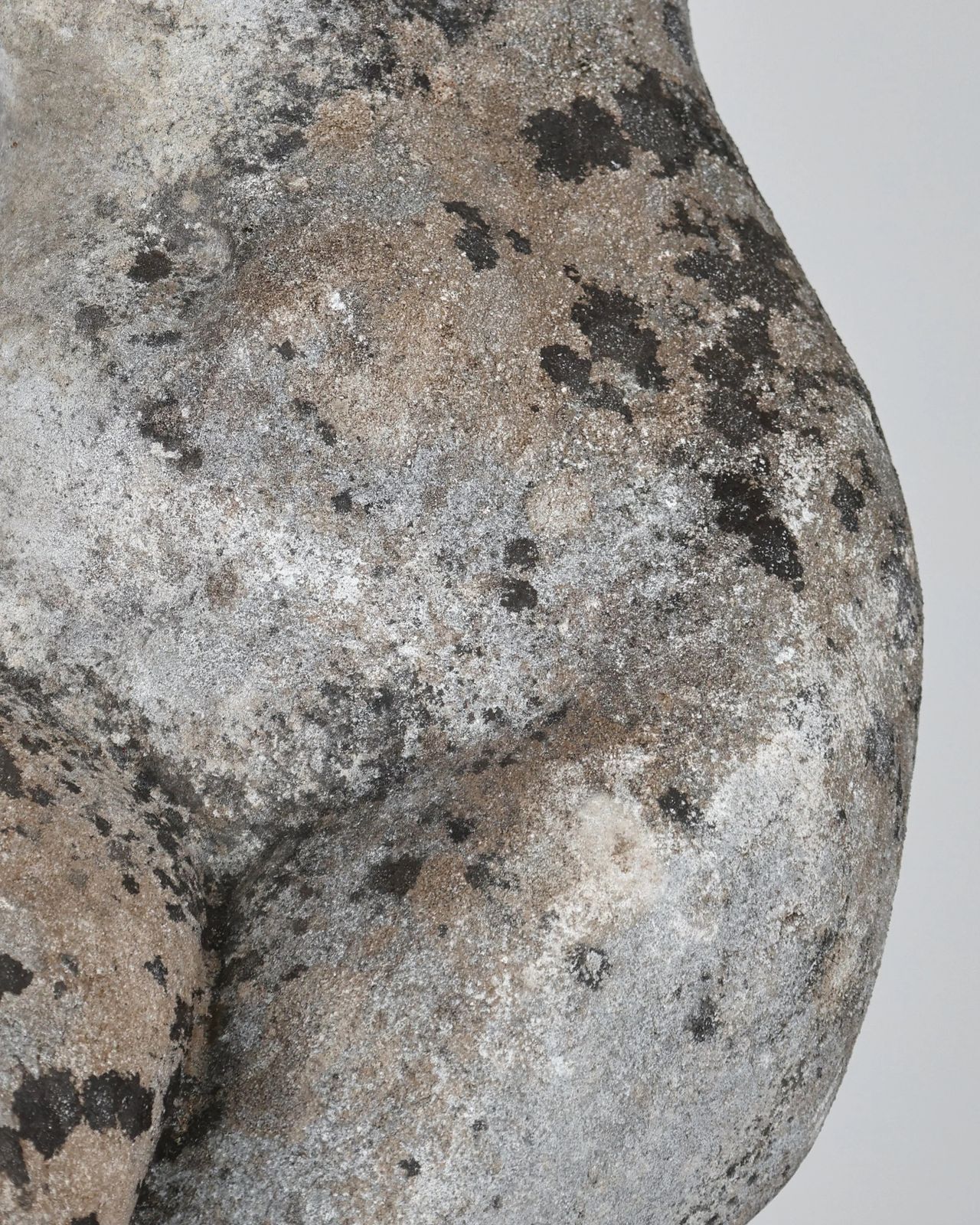 photo buy Incredible Catalan Life Size Stone Female Torso With Provenance