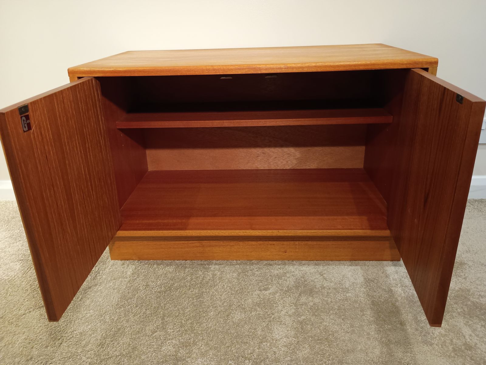 Vintage G Plan Teak Fresco 1970s 2 Door Unit photo furniture
