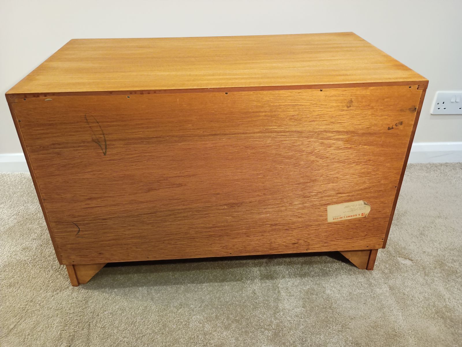 Vintage G Plan Teak Fresco 1970s 2 Door Unit photo 215.0