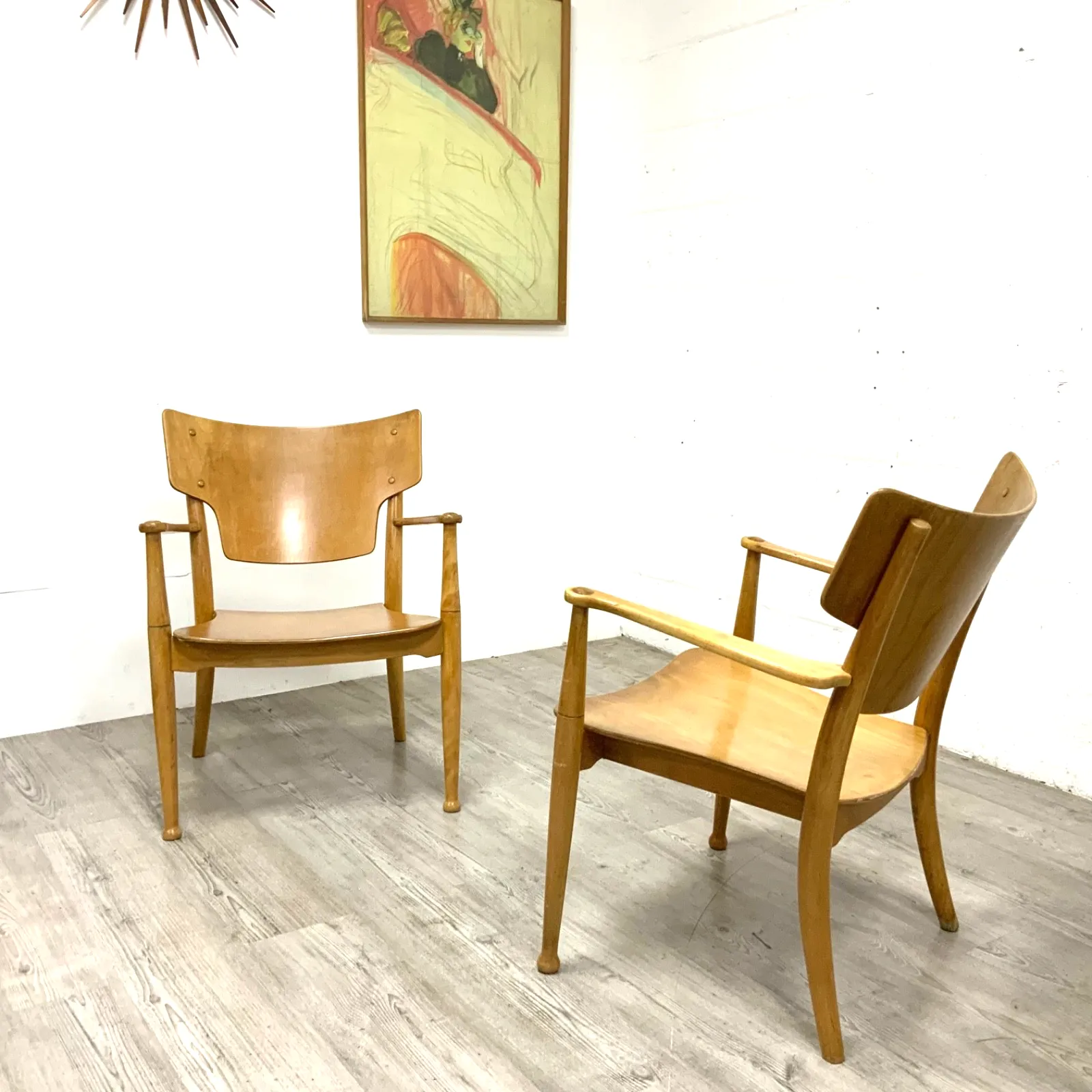 Furniture A Pair Of Danish “Portex” Chairs By Pete Hvidt And Orla Molgaard Nielsen For Fritz Hansen photo