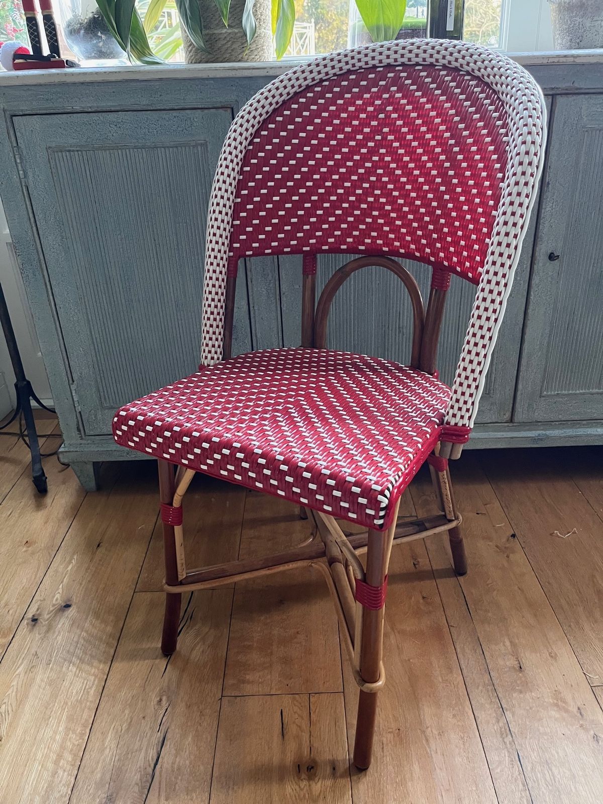 New Old Stock Maison Gatti French Bistro Cafe Outdoor Seating Rattan Chairs   Rare ! X24 Available