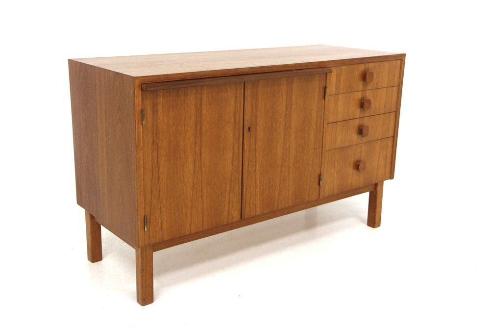 Scandinavian Teak Sideboard, Sweden, 1960s
