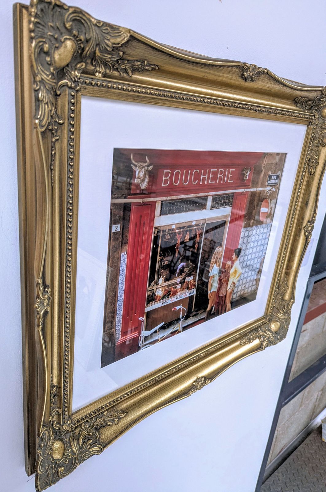 Saint Tropez Boucherie' By Slim Aarons Open Edition  Delivery Available 0014. photo vintage