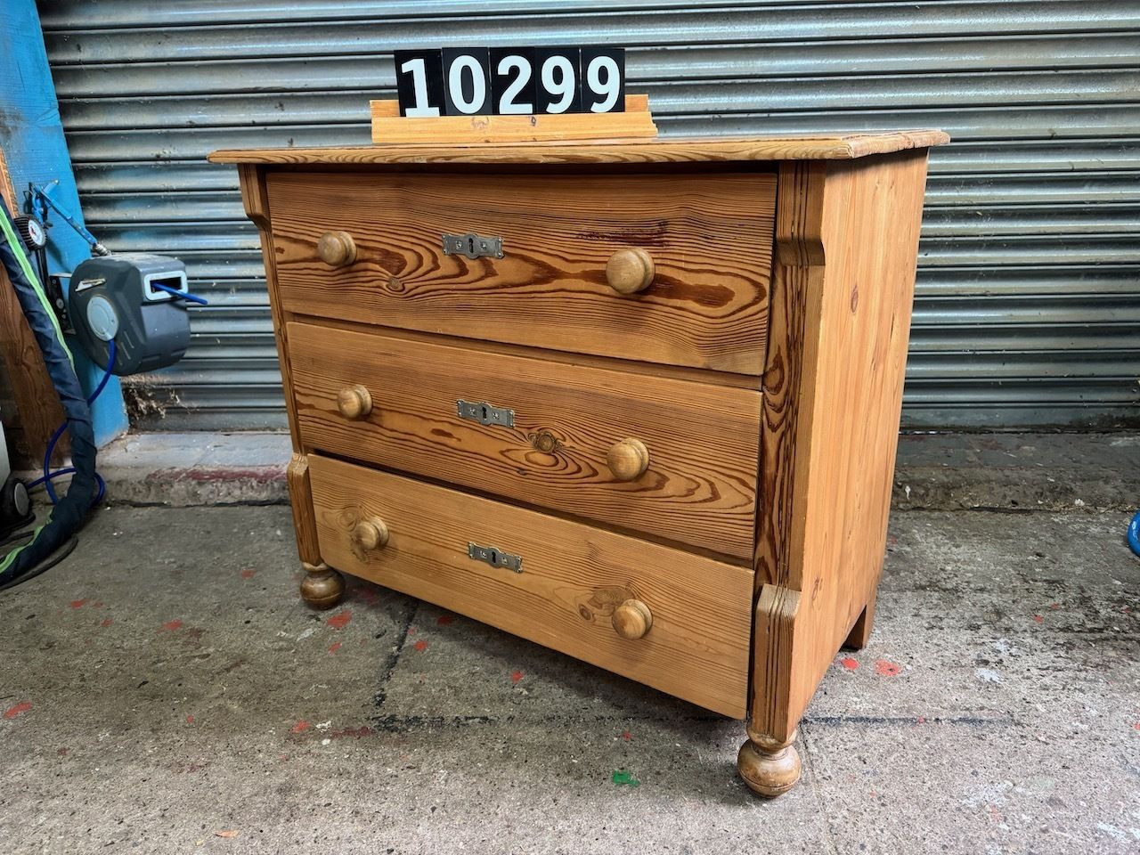 3 Drawer Chest  Restored And Waxed photo Furniture