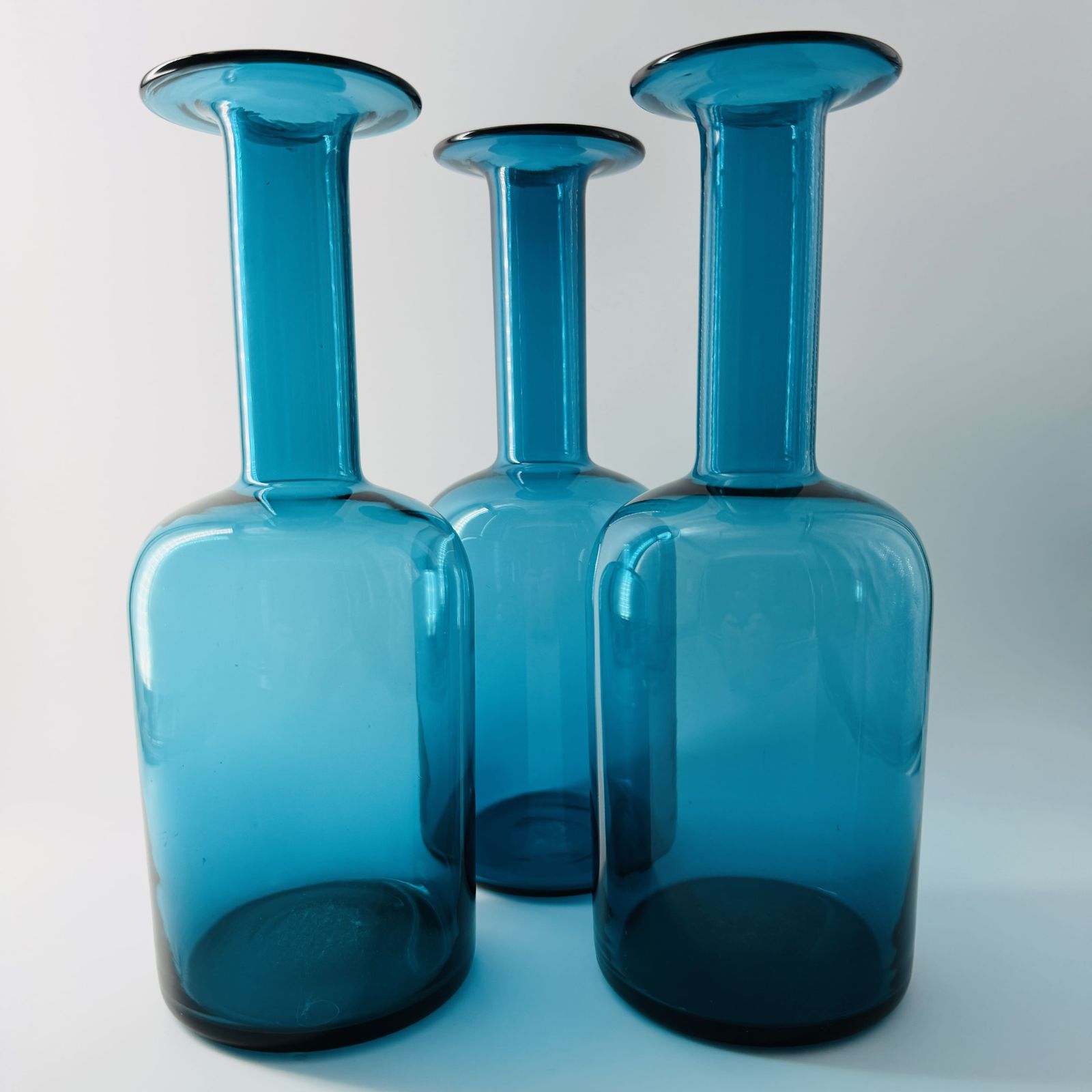 Danish “Floor Vase” Set By Otto Brauer For Holmegaard photo vinterior
