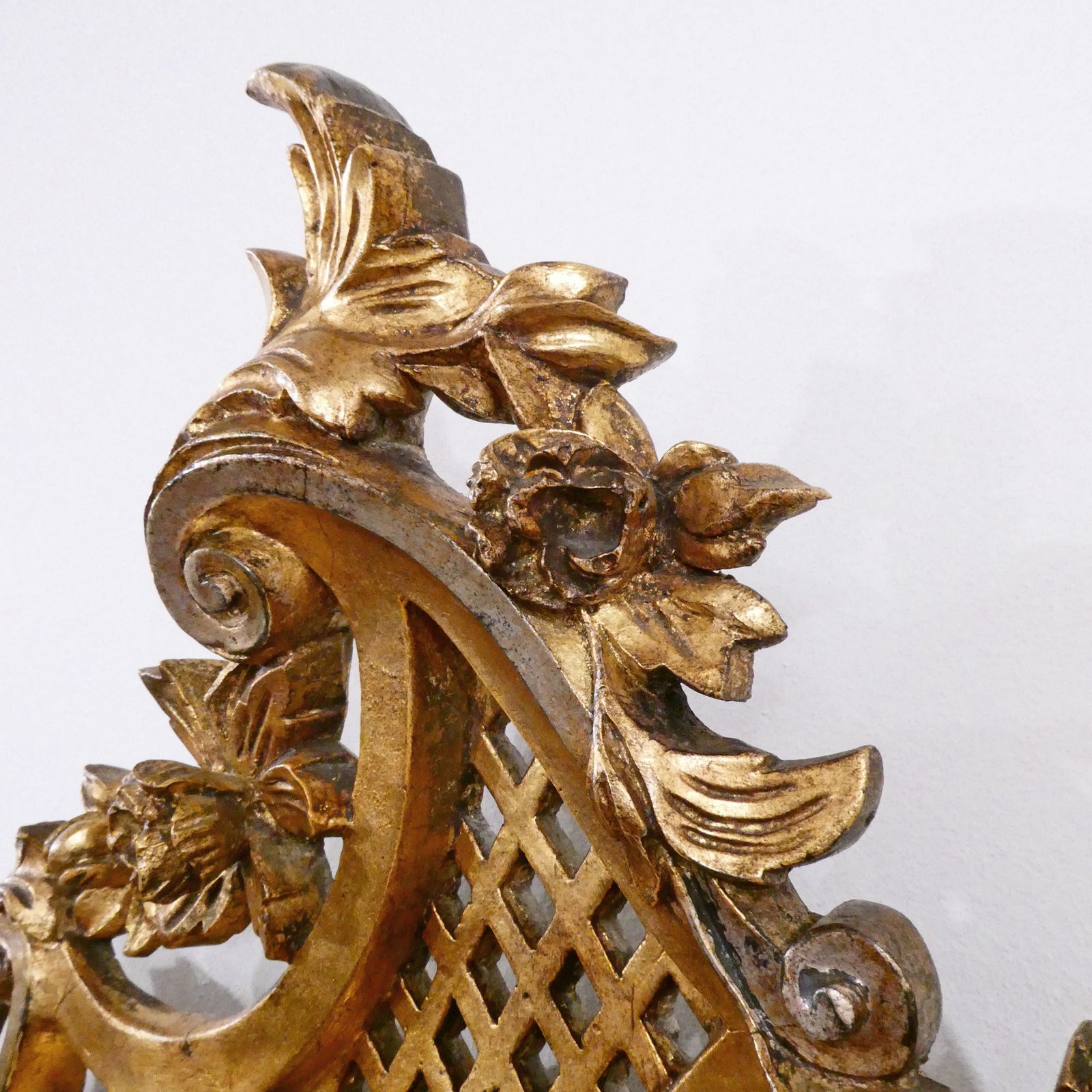 Mid 19th Century French Rococo Style Giltwood Wall Mirror photo buy