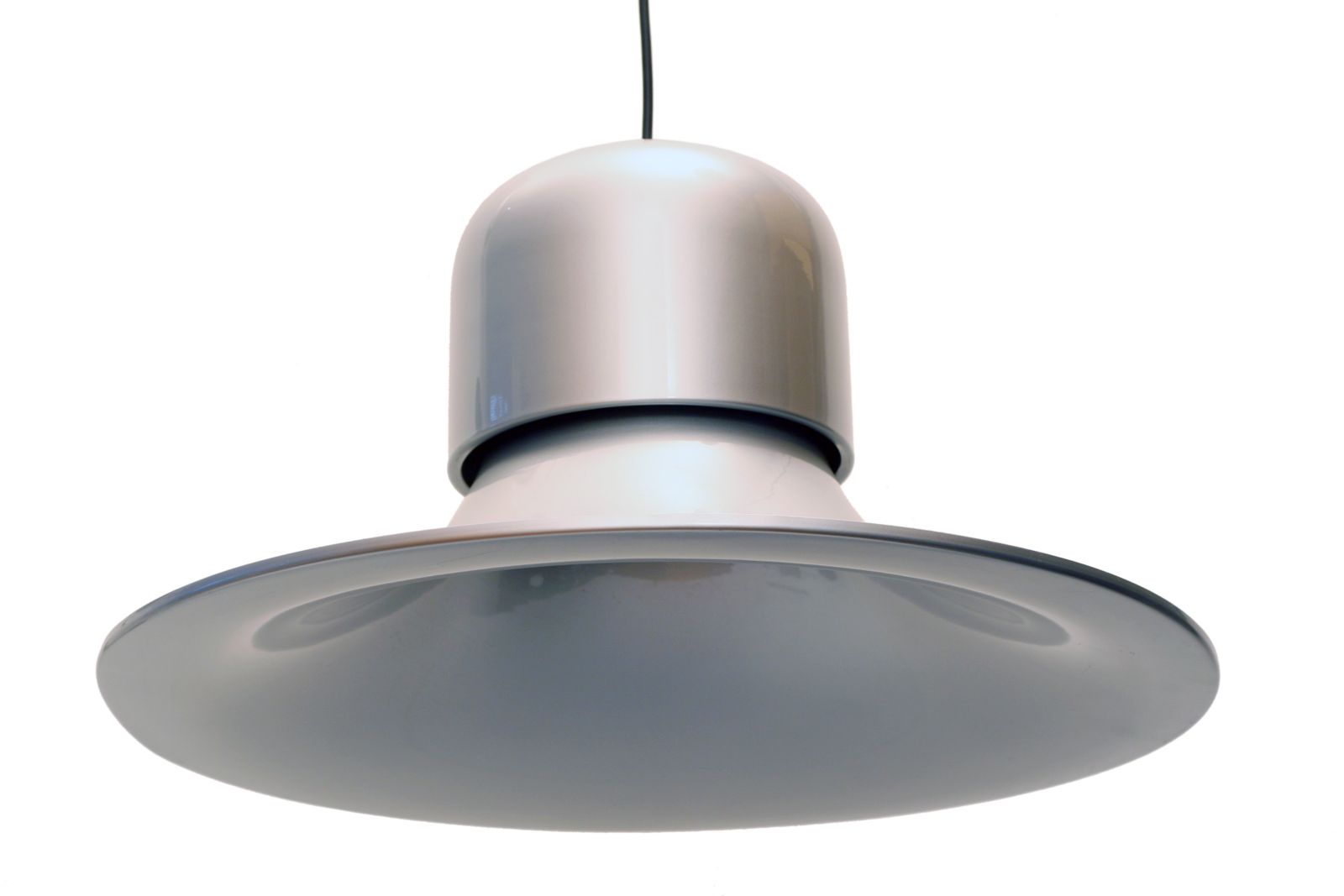 Large ‘Campana’ Pendant Lamp, Attributed To Joe Colombo For Stilnovo, Italy
