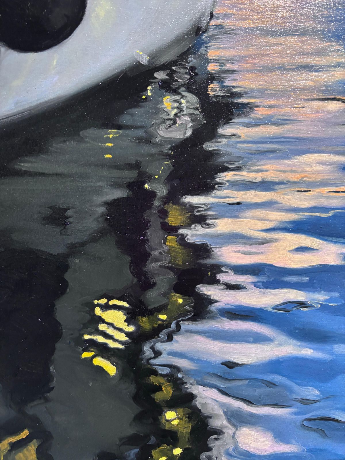 Luisa Albert " Prima Del Tramonto" Olio Su Tela Cm. 50 X 70 2025 photo 4871.0