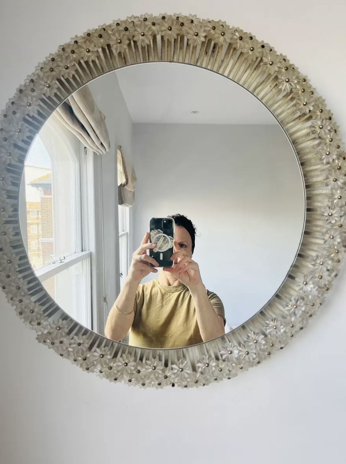 Mid Century Backlit Mirror By Emil Stejnar For Rupert Nikoll, 1950s