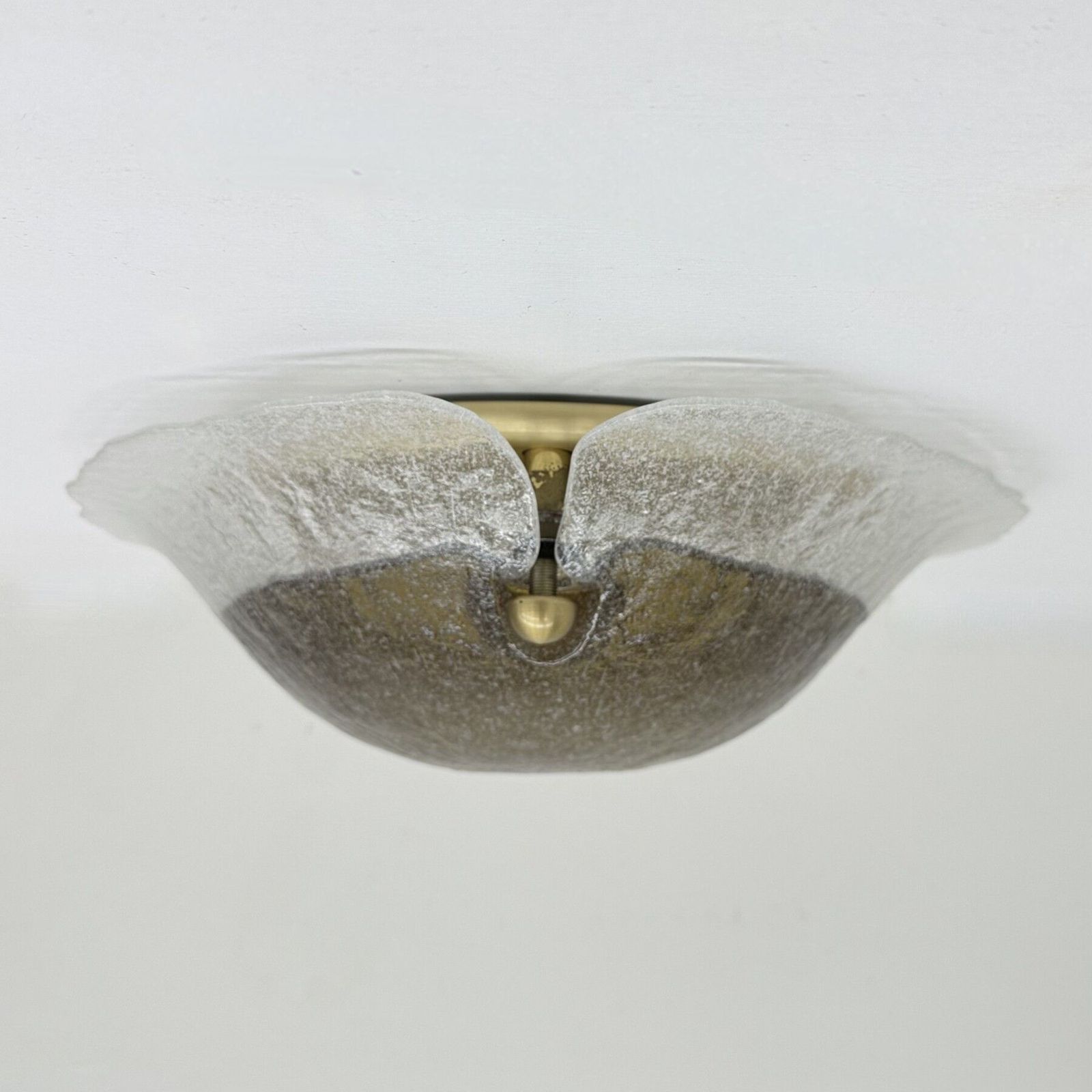 Peil & Putzler Glazen Plafondlamp, Jaren 1970, Duitsland photo furniture