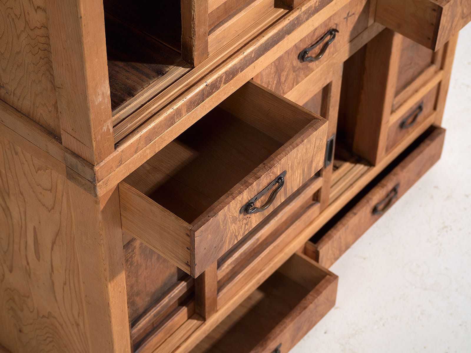 Antique Japanese Tansu Cabinet (C.1912 1970) #47 photo for sale