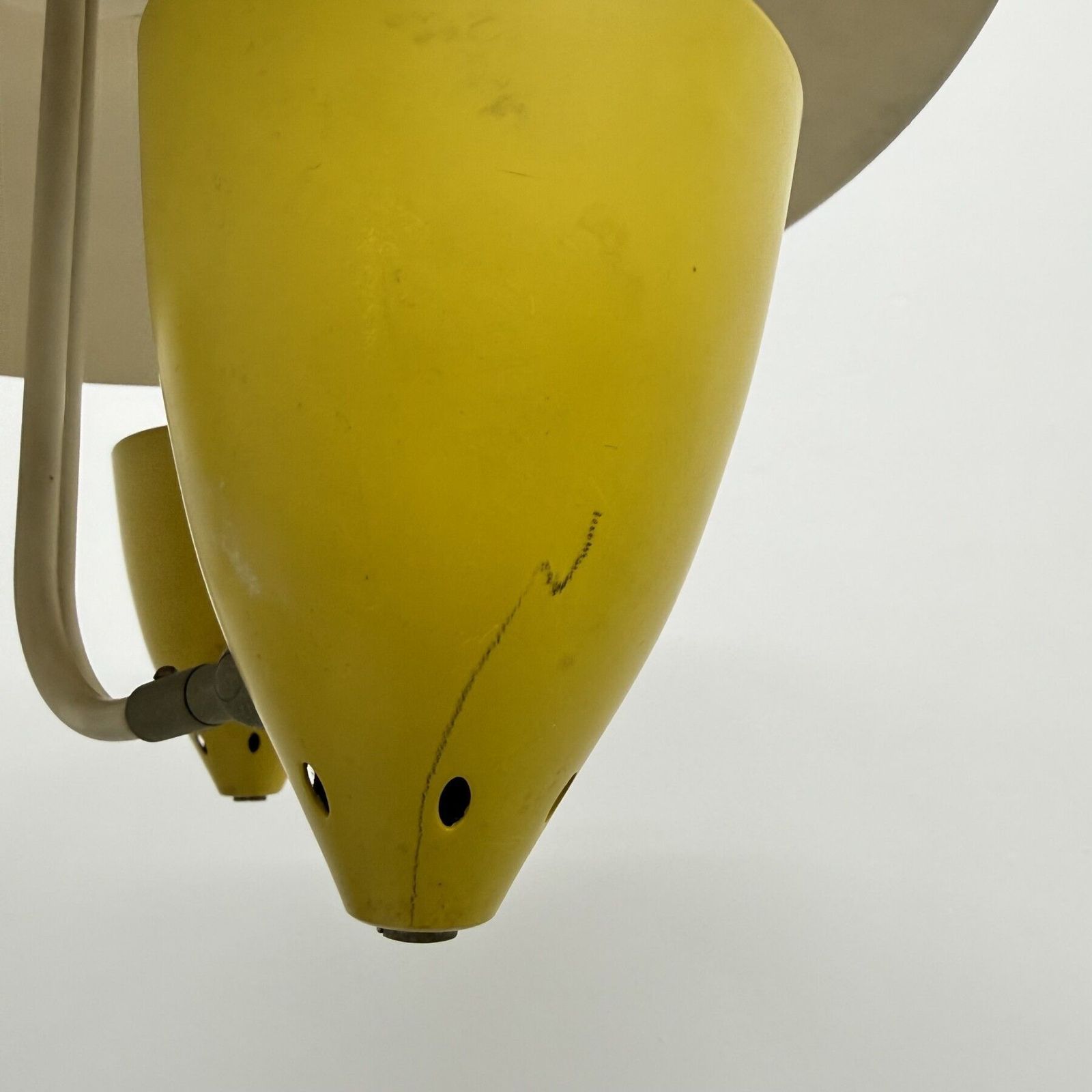 Hala Zeist Hanglamp J.H. Busquet Pendant, Ca. Jaren 1950 photo vinterior