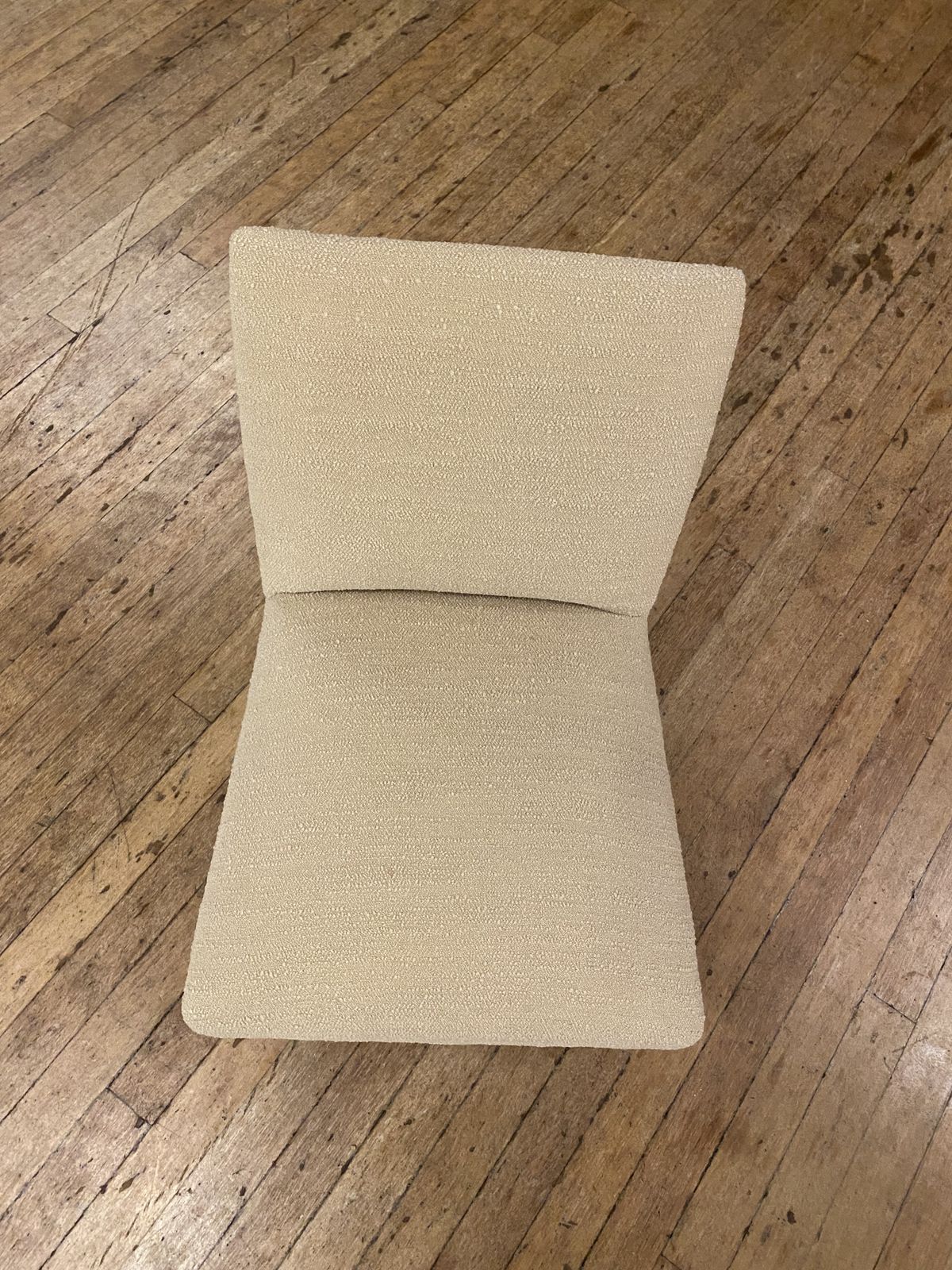 photo furniture 1930s Osvaldo Borsani Attributed Rosewood Side Chair Wool Boucle Italy Art Deco Seat Armchair Restored And Upholstered