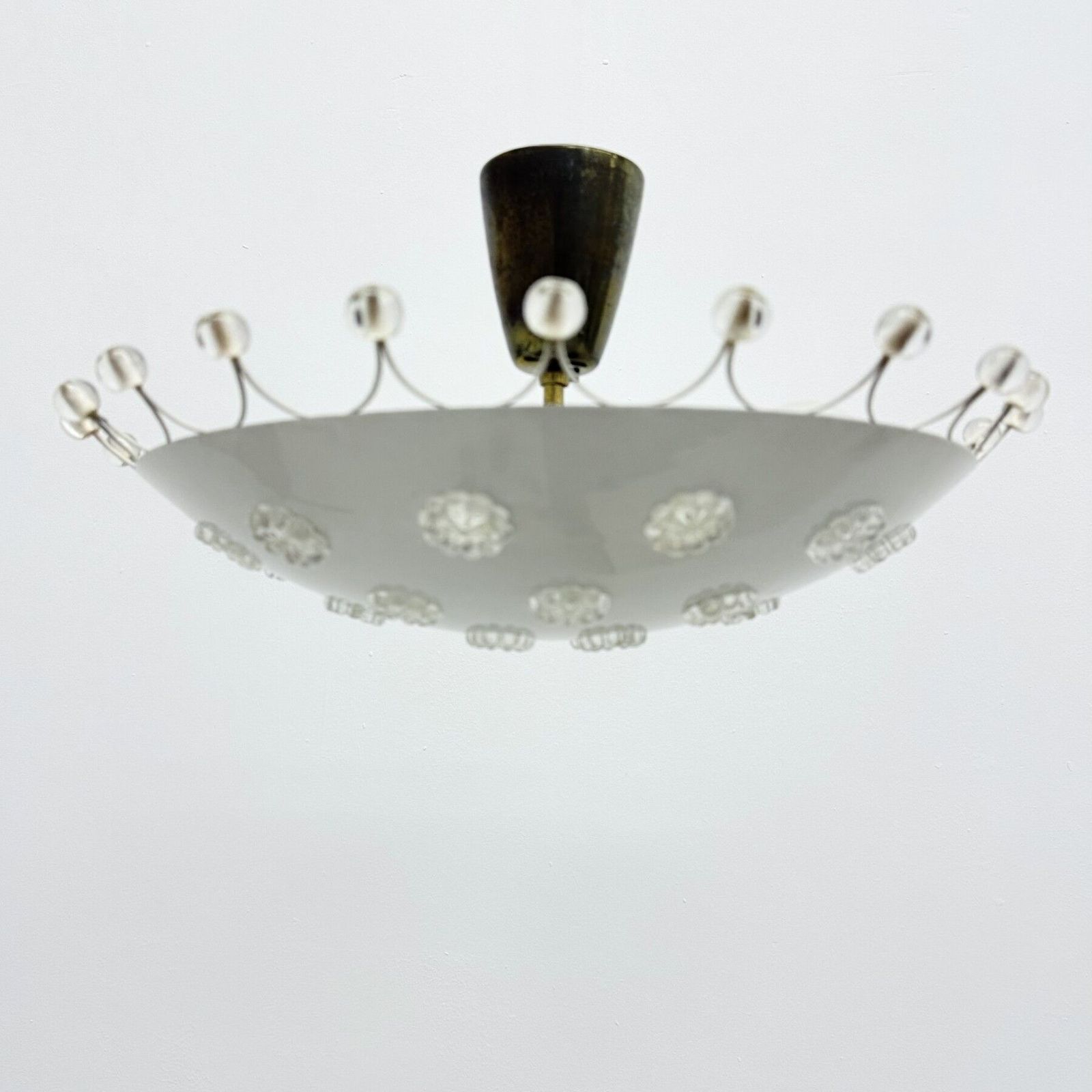 Emil Stejnar Plafondlamp Voor Rupert Nikoll, Oostenrijk, Ca. Jaren 1950 photo vinterior
