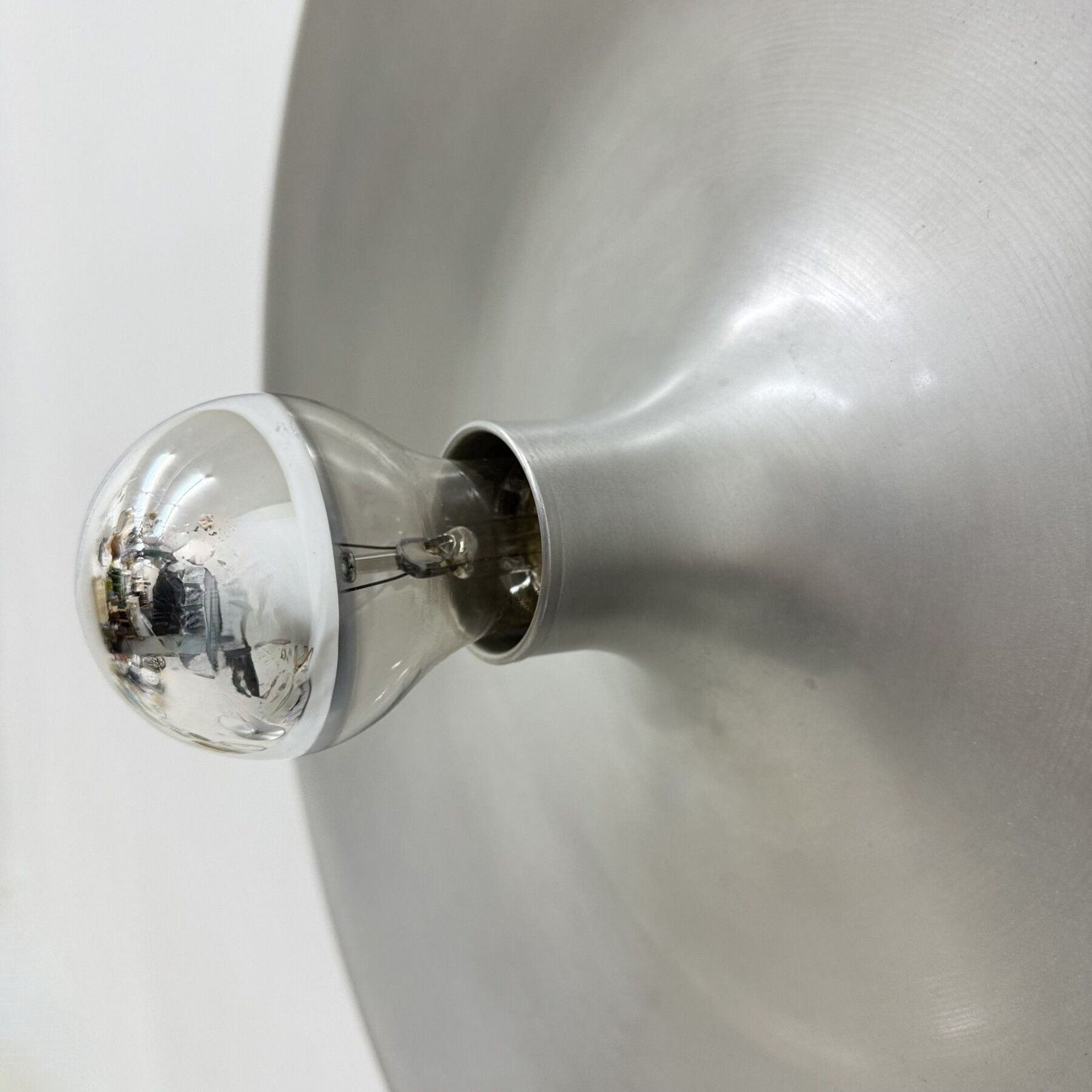 Mid Century Design Large Disc Lamp , 1970s Attributed To Charlotte Perriand For Les Arcs photo for sale