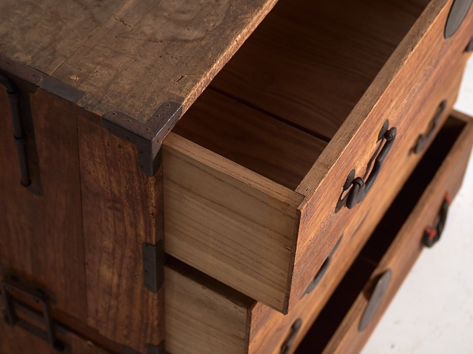 Antique Japanese Multi Drawer Tansu – Meiji Period / Taishō (C.1868 1926) #16 photo vinterior