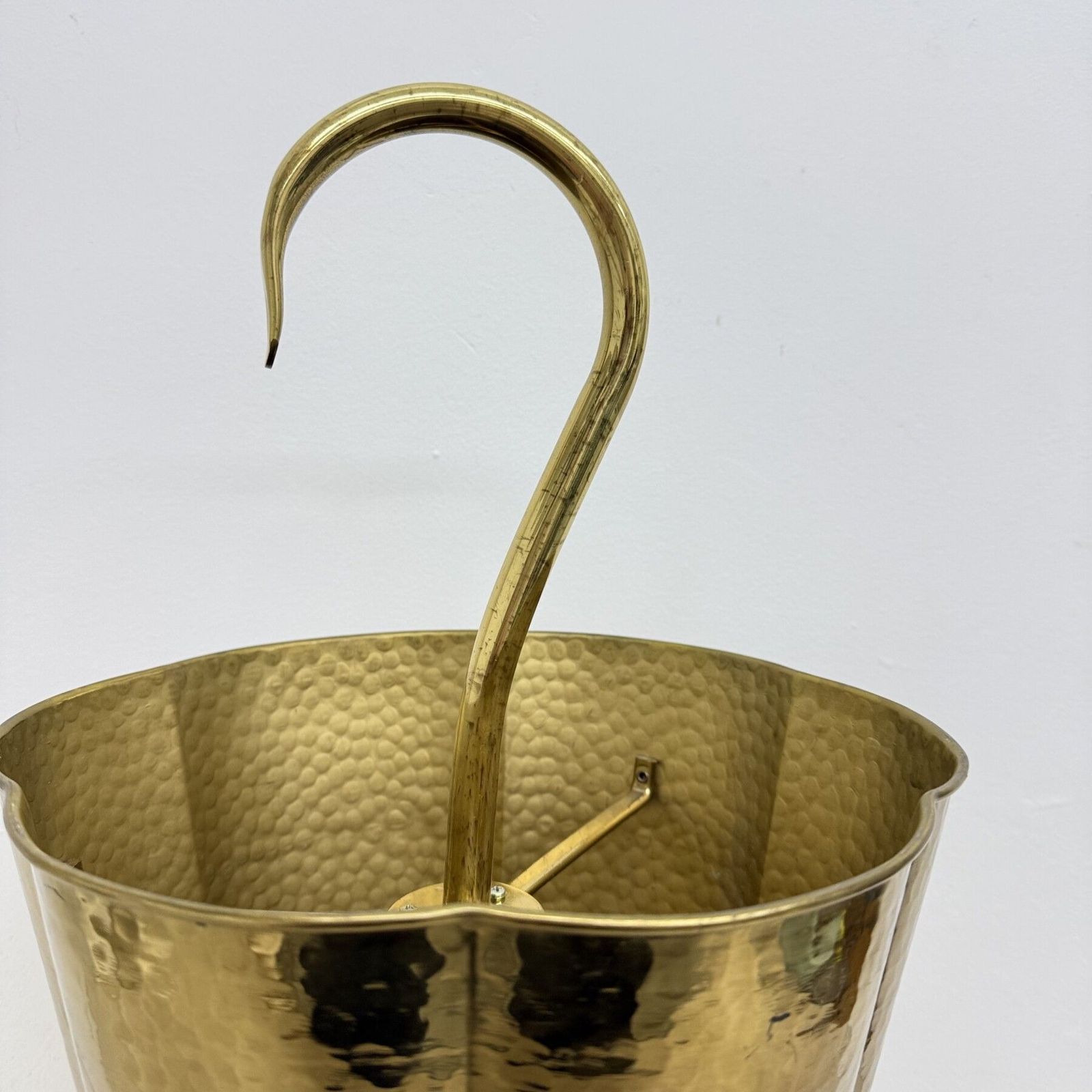 Mid Century Design Brass Umbrella Stand , 1970’s photo furniture