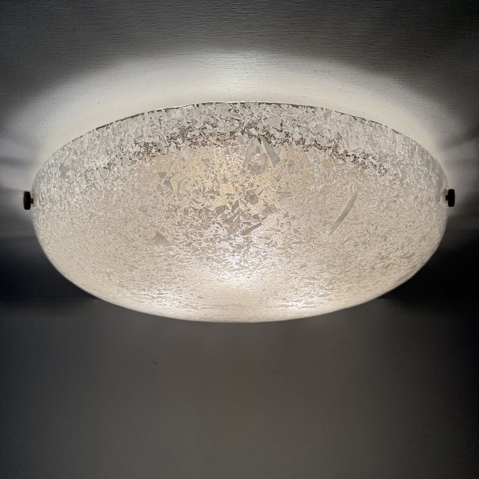 Murano Glass Hillebrand Flush Mount Ceiling Lamp , 1970s photo furniture