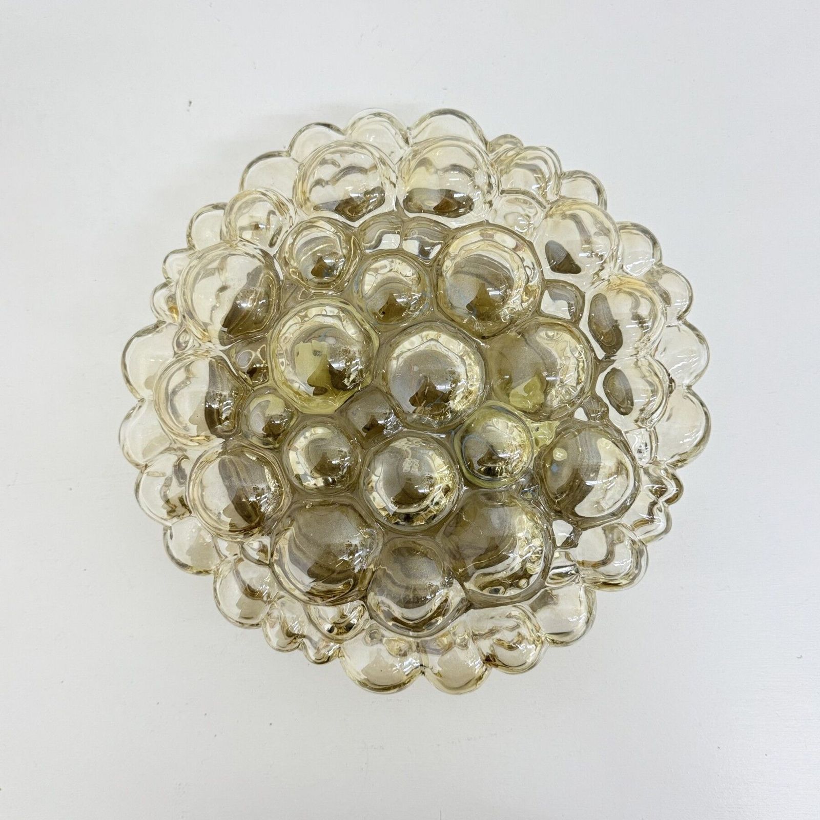 Helena Tynell Bubble Glass Flush Mount Ceiling Lamp, Jaren 1970, Duitsland photo vinterior