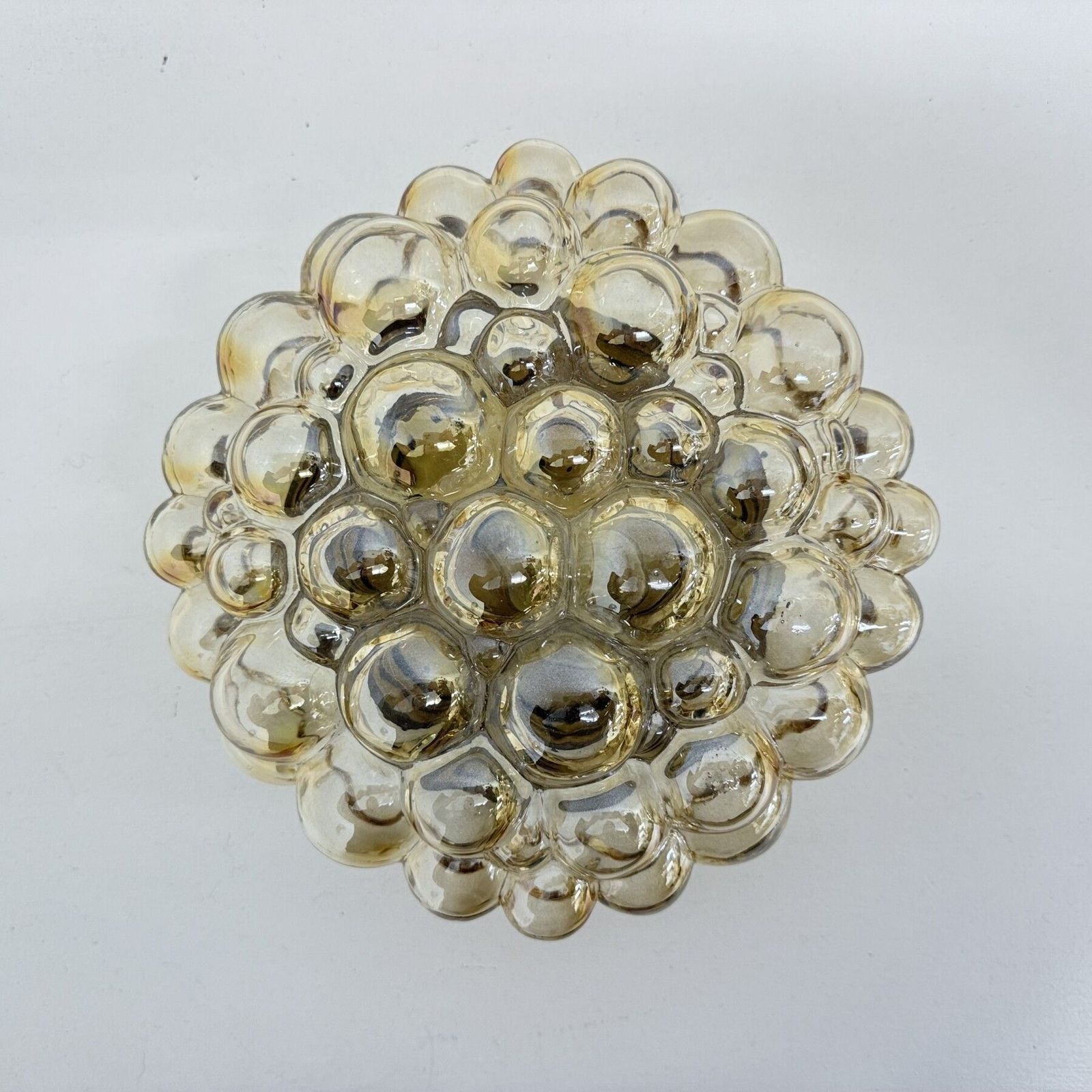 Helena Tynell Bubble Glass Flush Mount Ceiling Lamp, Jaren 1970, Duitsland