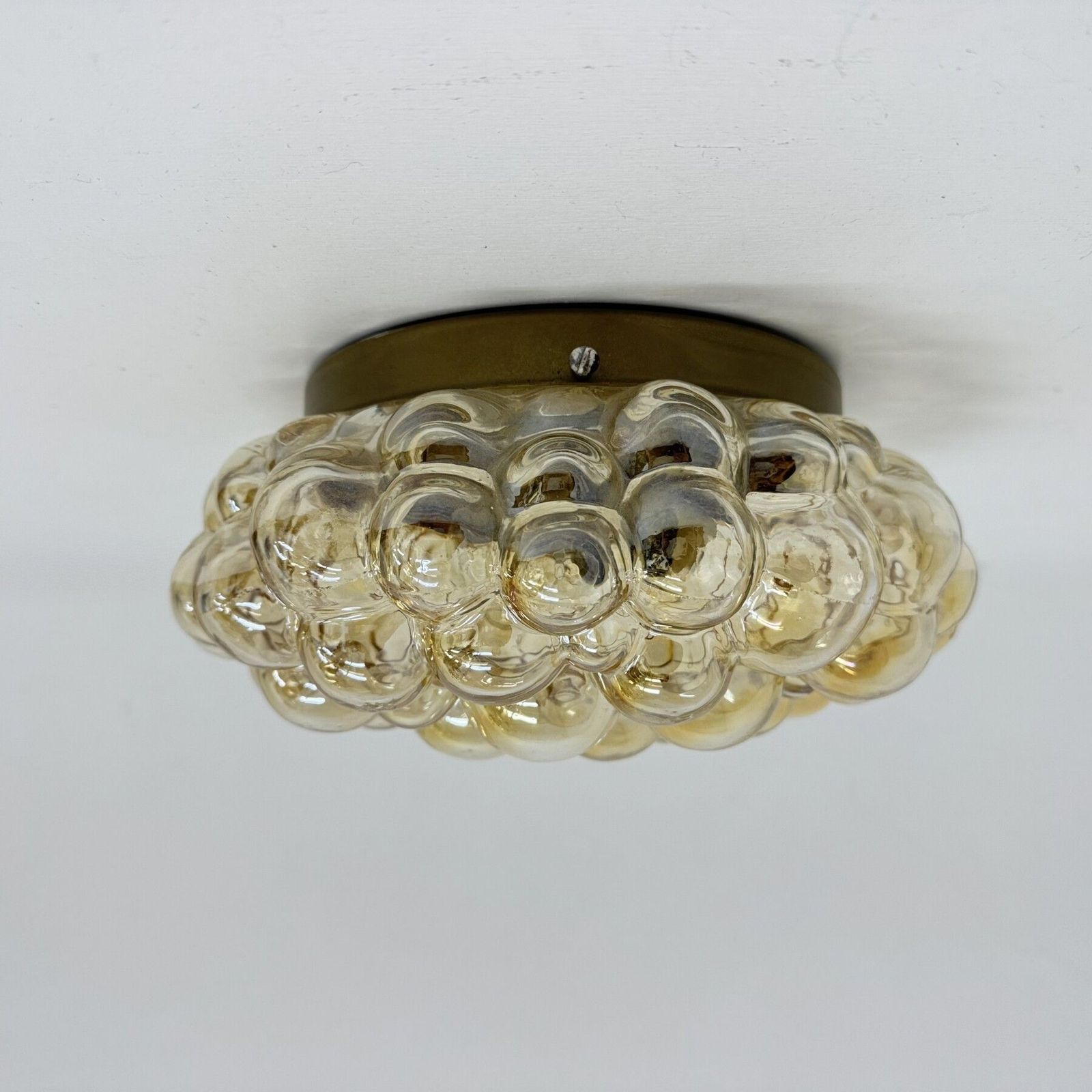 914.0 Helena Tynell Bubble Glass Flush Mount Ceiling Lamp, Jaren 1970, Duitsland photo
