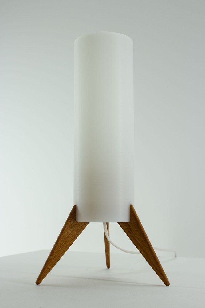 Rocket Table Lamp From Luxus, Sweden, 1960s photo for sale