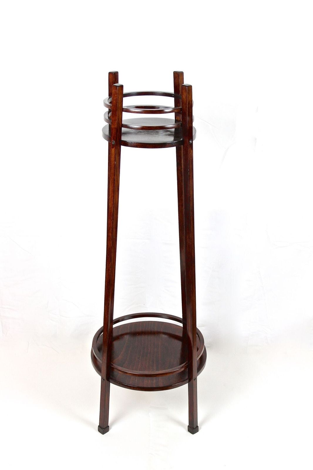 20th Century Art Nouveau Bentwood Pedestal By Thonet   Mod. 9531, At Ca. 1906 photo 1900.0
