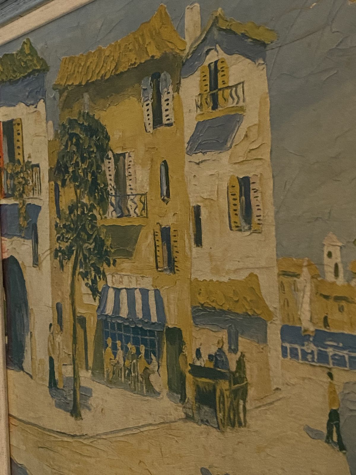 599.0 Chandos 1960s Oil On Canvas, Contemporary photo