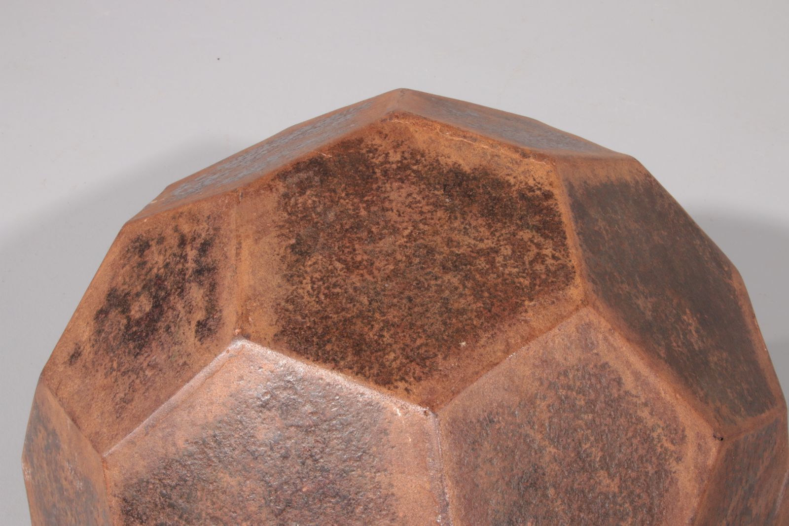 Rare Italian Molecular Metal Side Table – Sculptural Mid Century Design 1960 photo vinterior