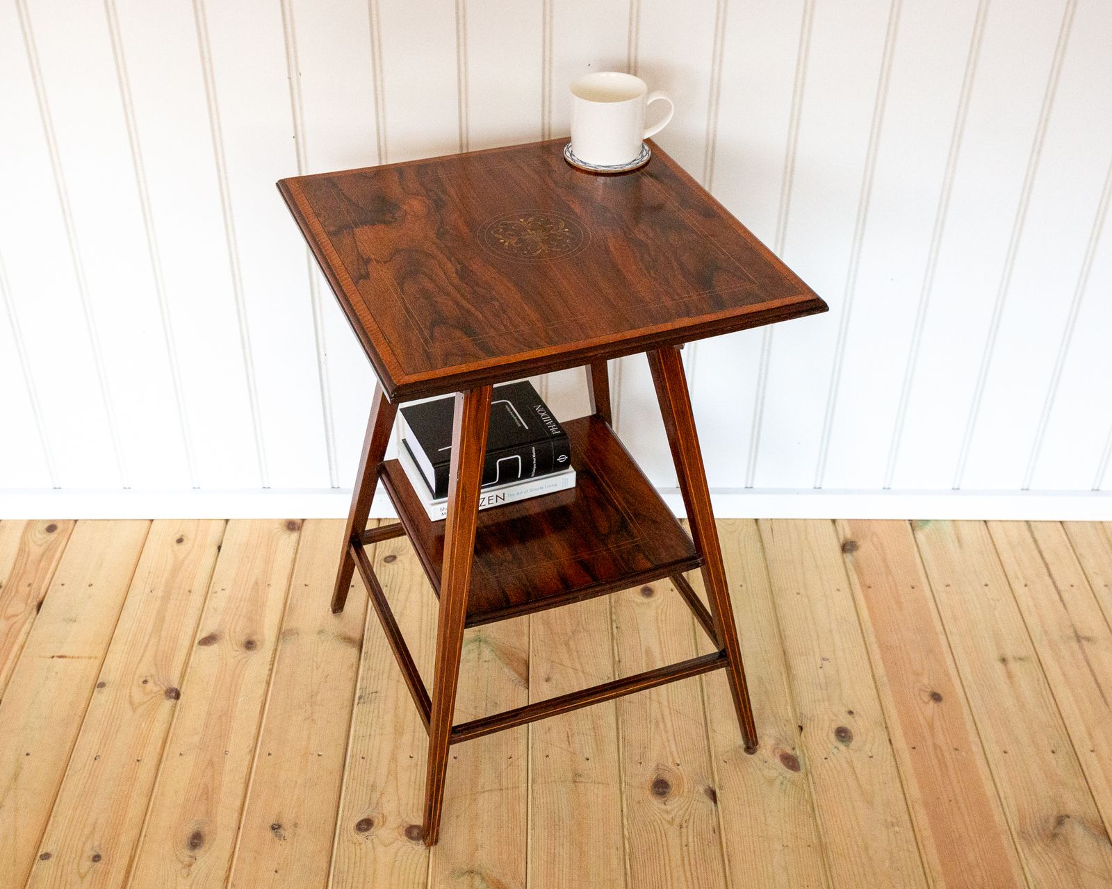 Antique Rosewood Side Table Edwardia.N Decorative Inlaid Lamp Tabl.E Fine Country House Early 20th C 1900s photo buy