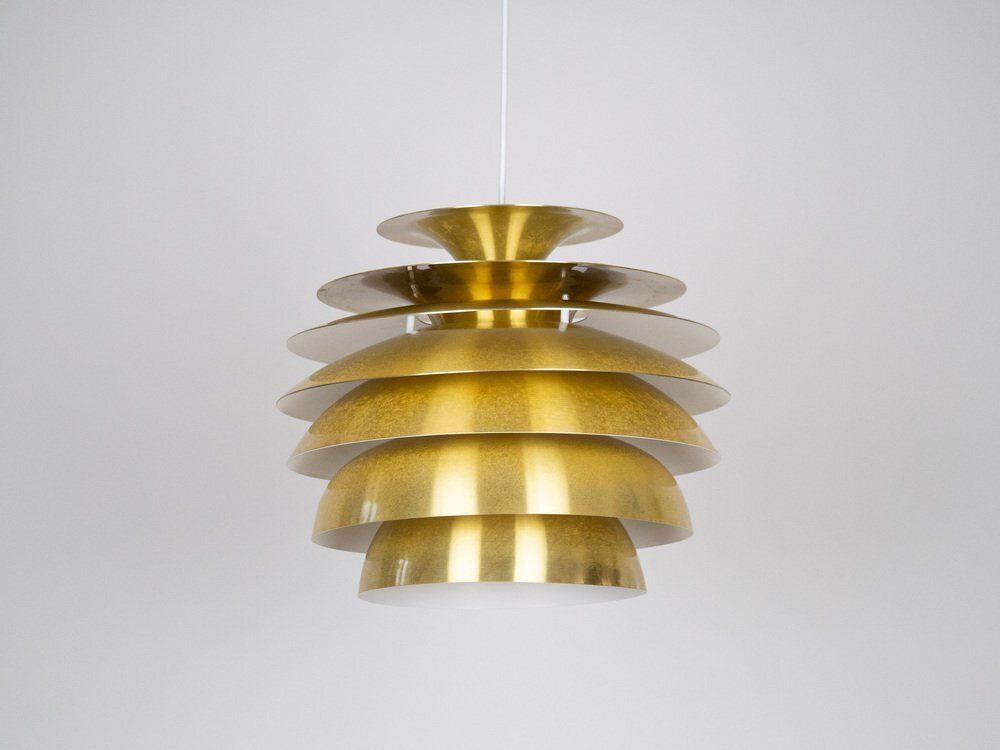 Vintage hanglamp van Bent Karlby voor Lyfa, Denemarken, jaren 1970 photo 900.0