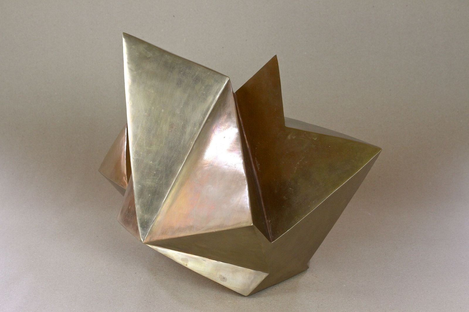 Contemporary Modern Bronze Crystal Sculpture By M. Treml, Austria 2019 photo 12000.0