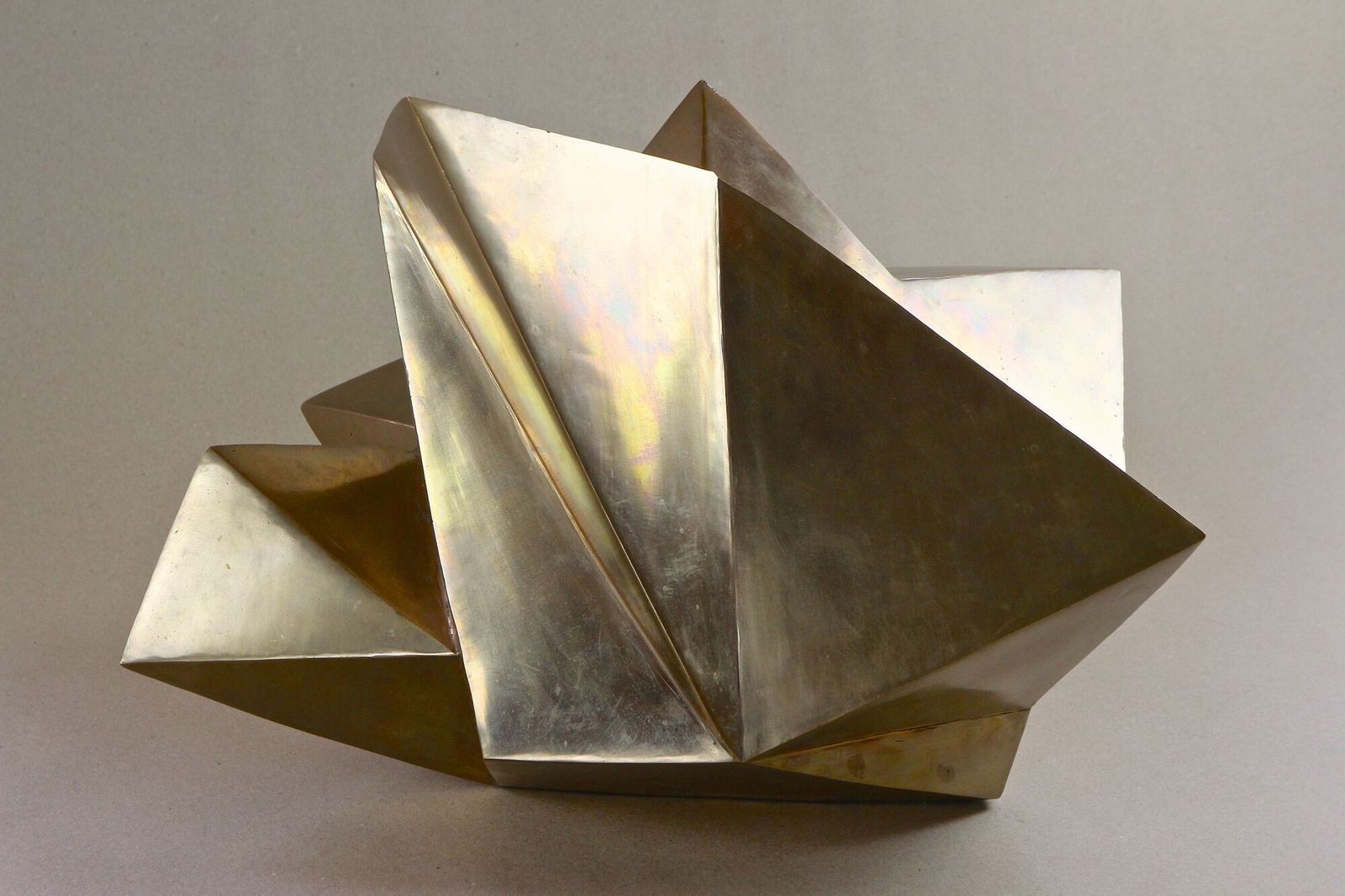 photo for sale Contemporary Modern Bronze Crystal Sculpture By M. Treml, Austria 2019