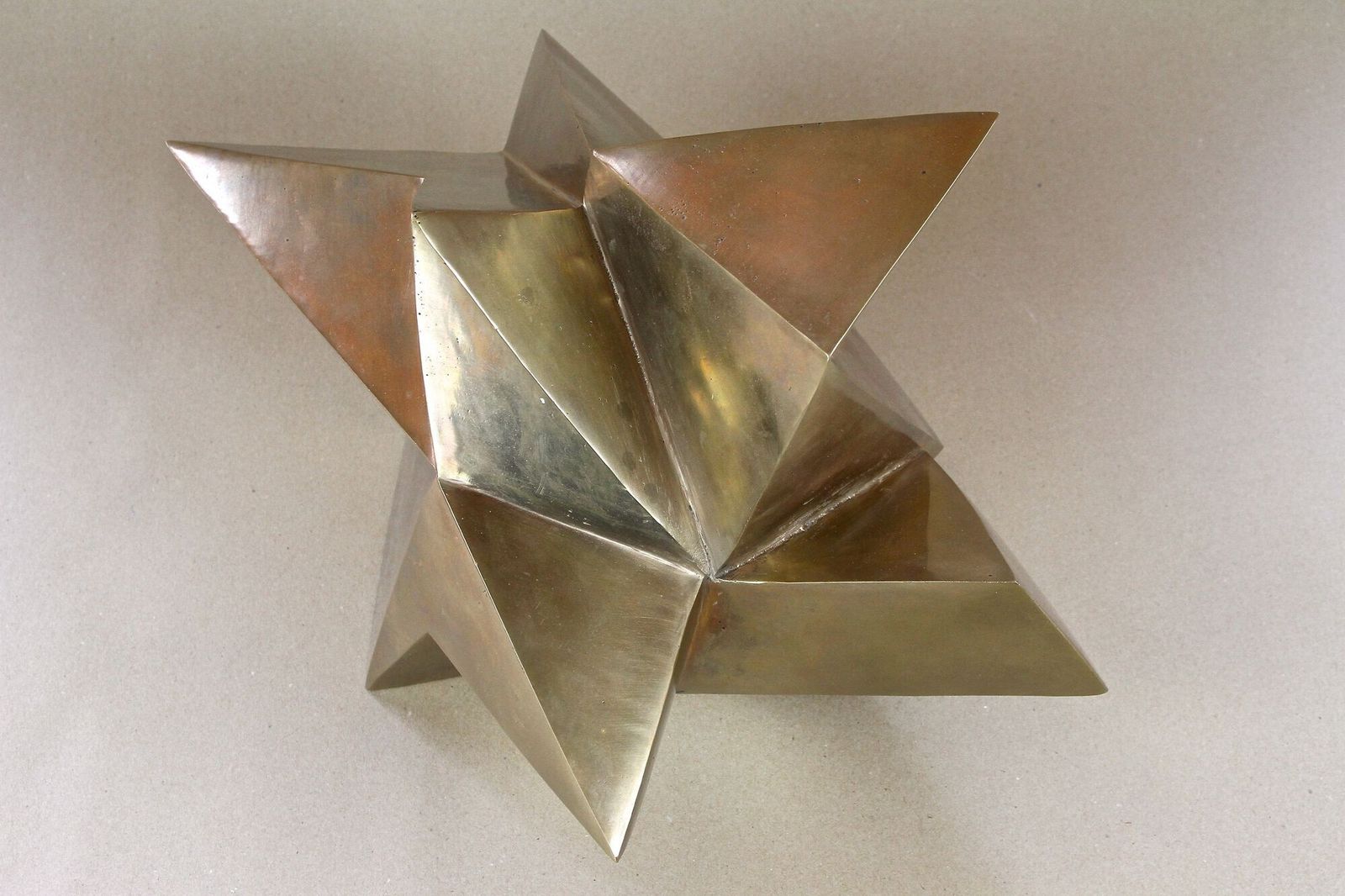 Art Contemporary Modern Bronze Crystal Sculpture By M. Treml, Austria 2019 photo