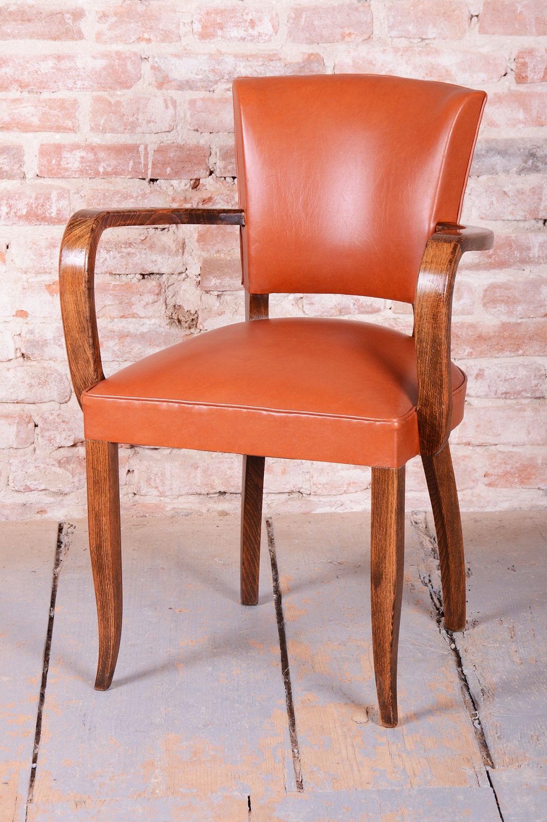 Restored Art Deco Armchair, By Jules Leleu, Beech, Revived Polish, France, 1930s photo furniture