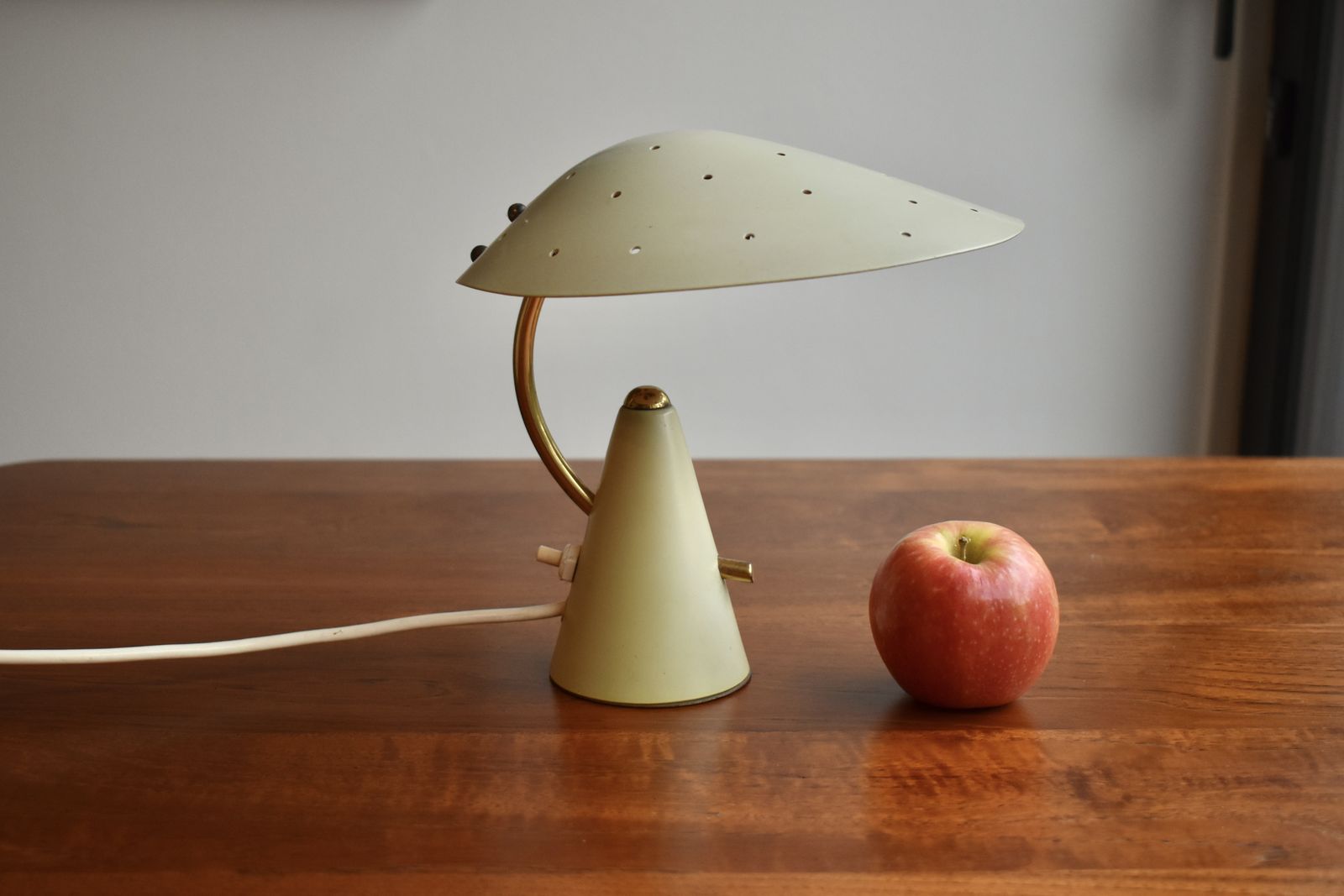 Small 1960s Midcentury Bookshelf Lamp photo for sale