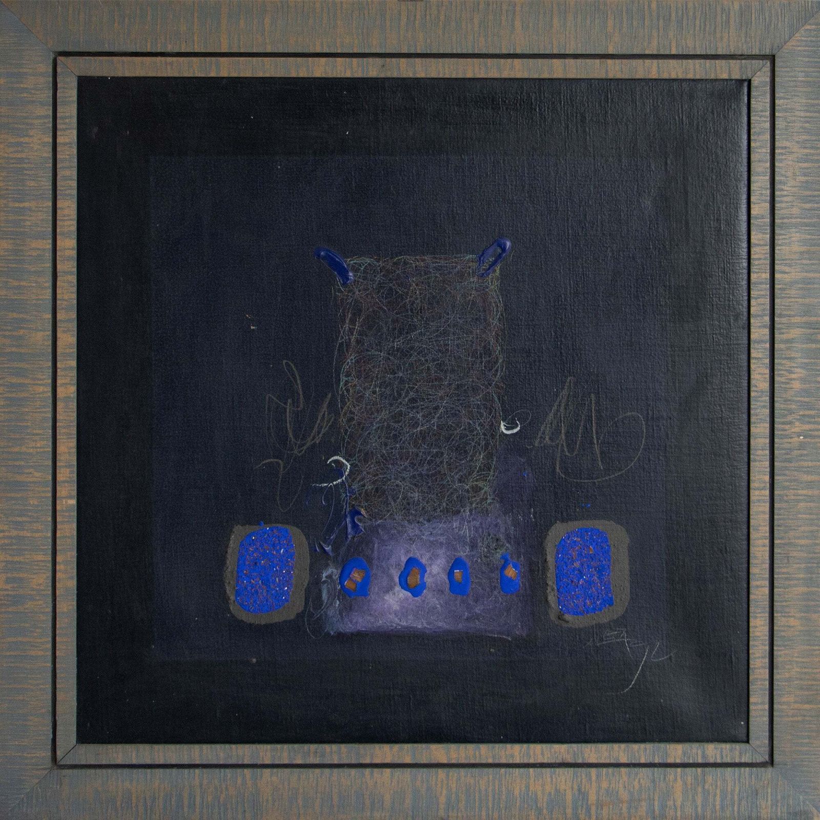 Abstract Mixed Media Composition – Manuel Bea Cervera photo furniture