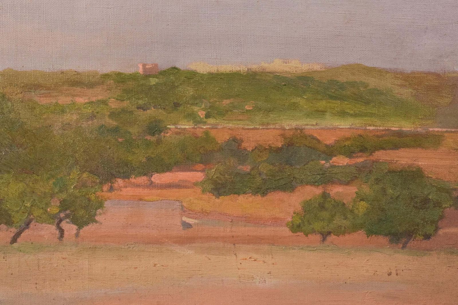 Jose Benlliure Y Ortiz – Impressionistisch Mediterraan Landschap photo for sale
