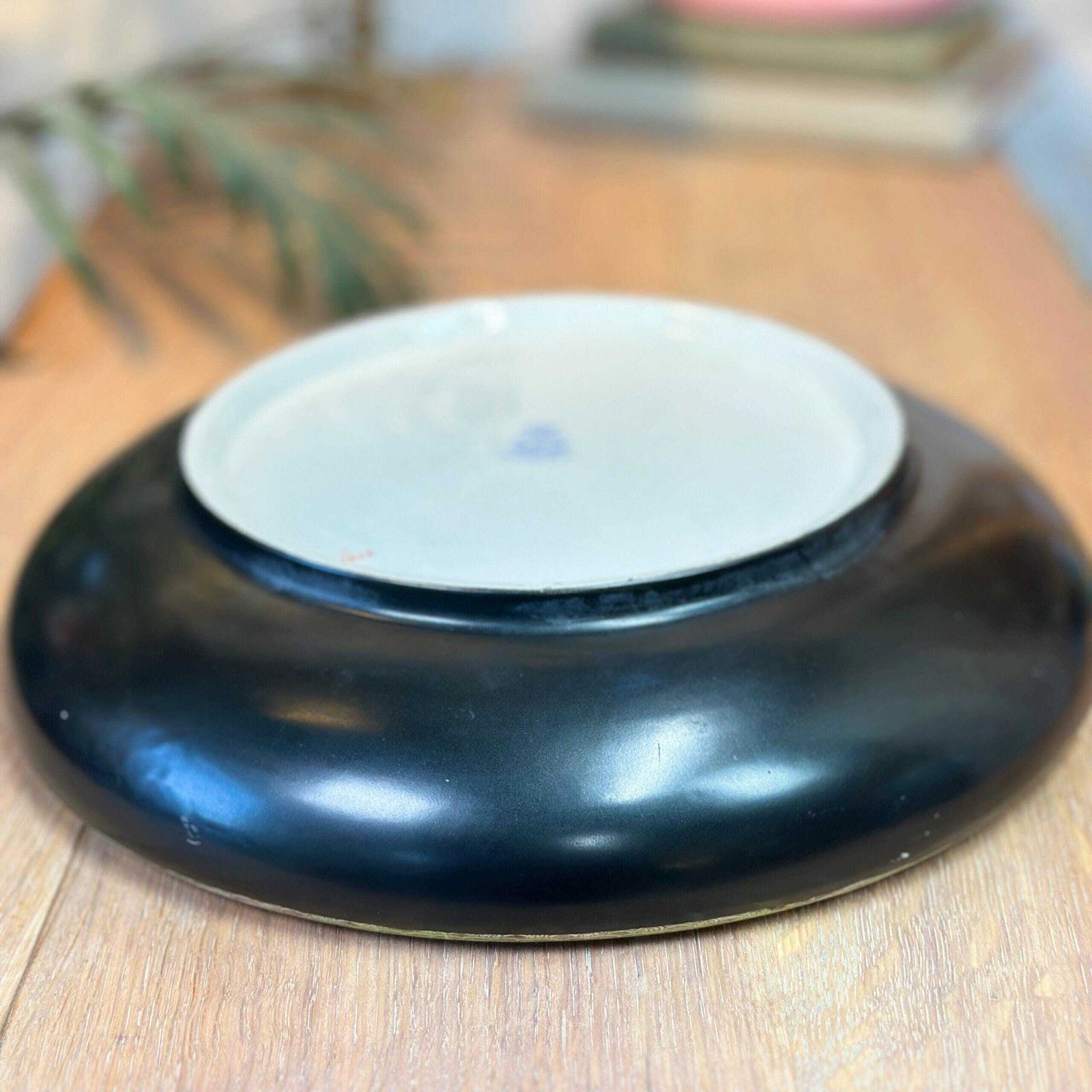 photo vinterior W&R Carlton Ware Cock Peony Bowl 31cm | 1920s Art Deco Chinoiserie Lustre Centrepiece
