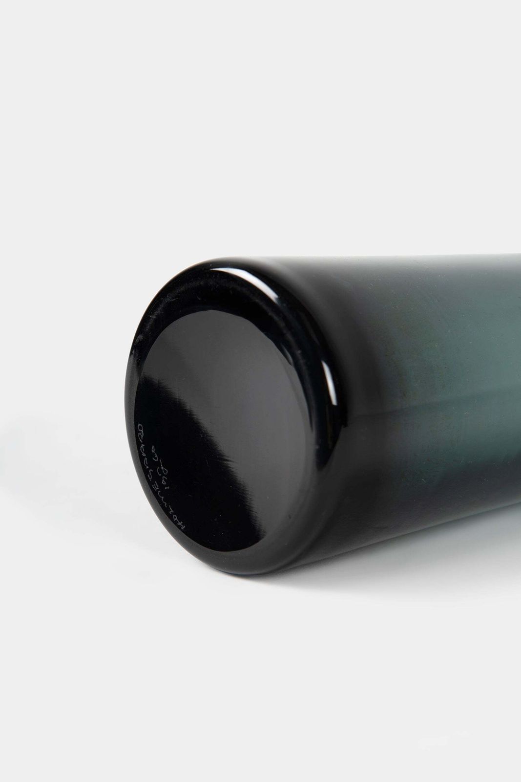 Per Lütken, Holmegaard, Chimney Glass Vase, Denmark, 60s photo vintage