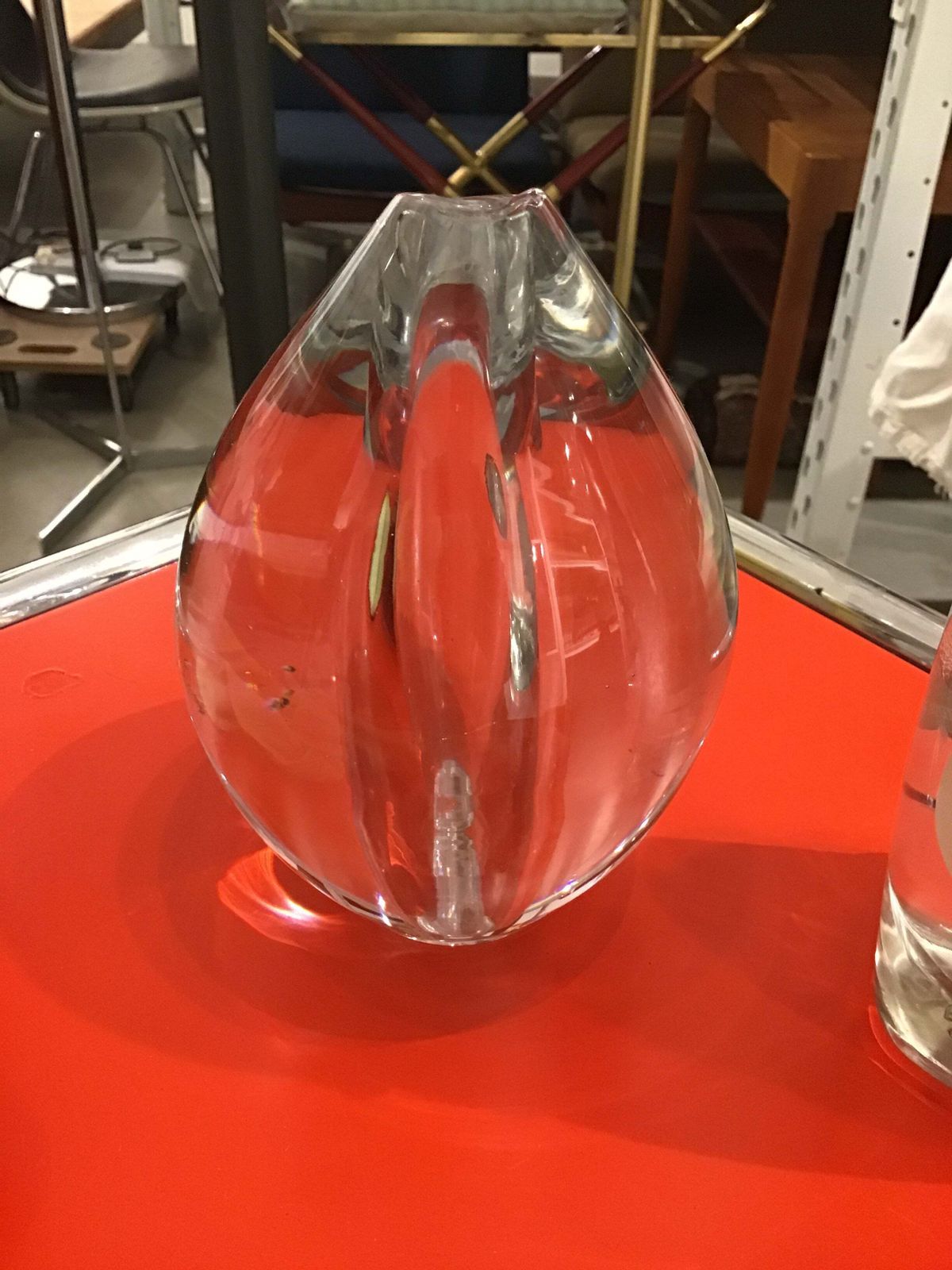photo furniture Tapio Wirkkala, Glass Vase “3563”, Iittala, Finland, 50s