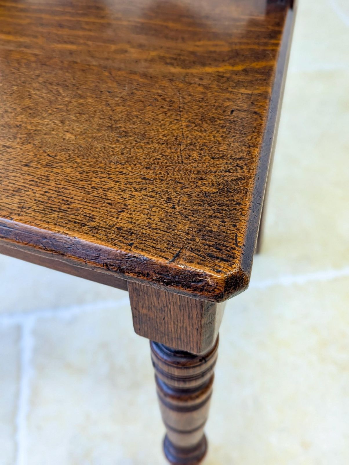 photo buy Antique Victorian Oak Hall Chair C.1890