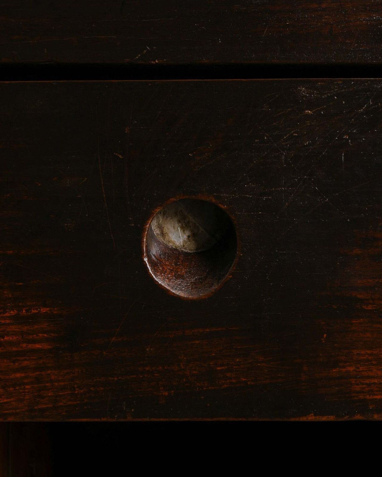 photo furniture French Mid Century Wooden "Pigeon Hole" Desk In Teak Leather By Pierre Jeanneret For Chandigarh, India 1950s